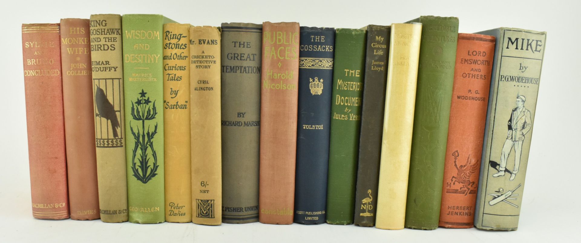 VINTAGE FICTION. COLLECTION OF CLOTHBOUND FICTION BOOKS