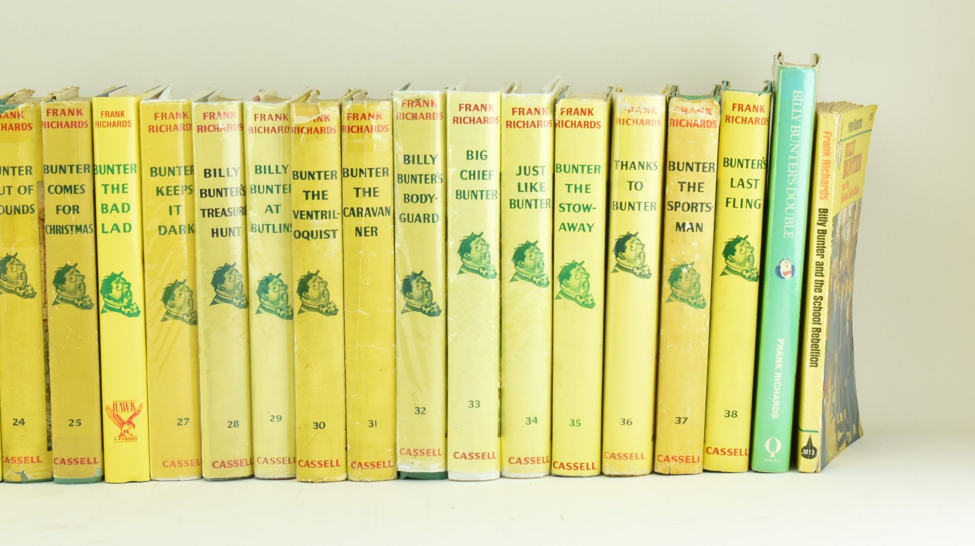 RICHARDS, FRANK. COLLECTION OF 43 BILLY BUNTER BOOKS INCL. 1ST EDS - Image 4 of 16