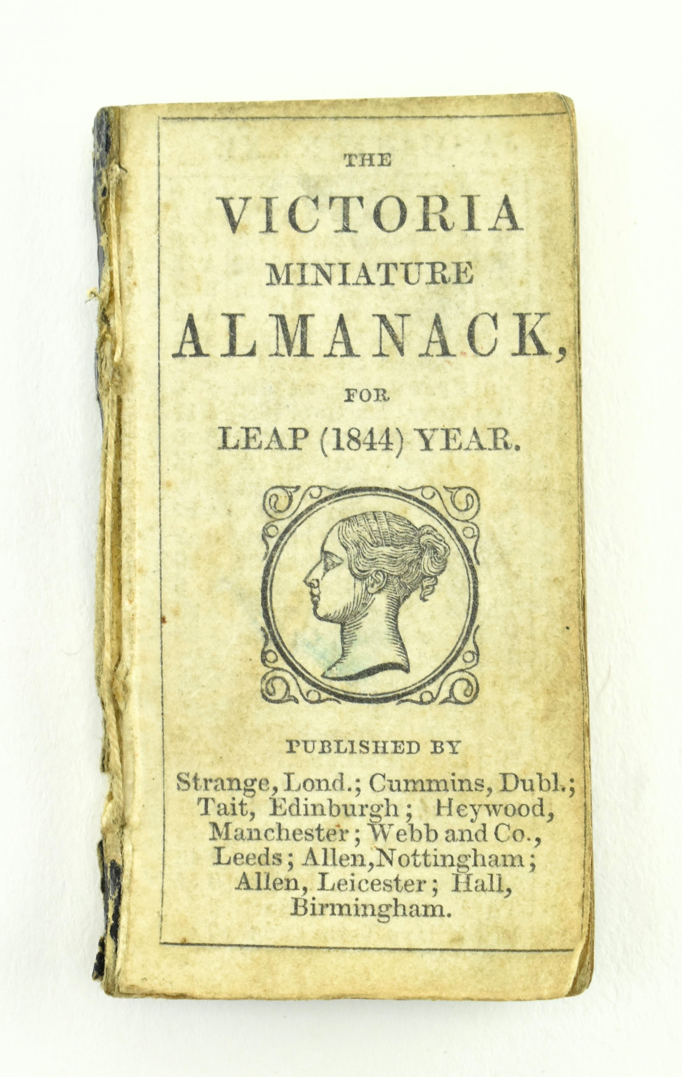 1844 THE VICTORIA MINIATURE ALMANACK