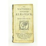 1844 THE VICTORIA MINIATURE ALMANACK