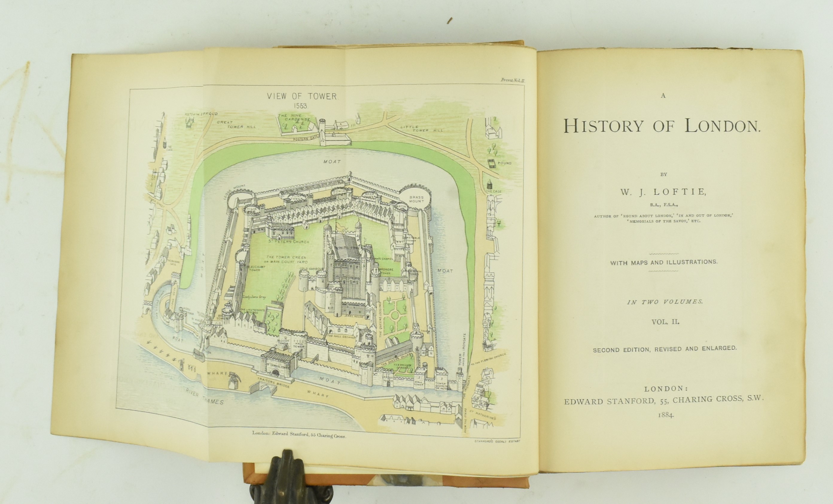 LOFTIE, W. J. 1884 A HISTORY OF LONDON, 2VOL SECOND EDITION - Bild 6 aus 8