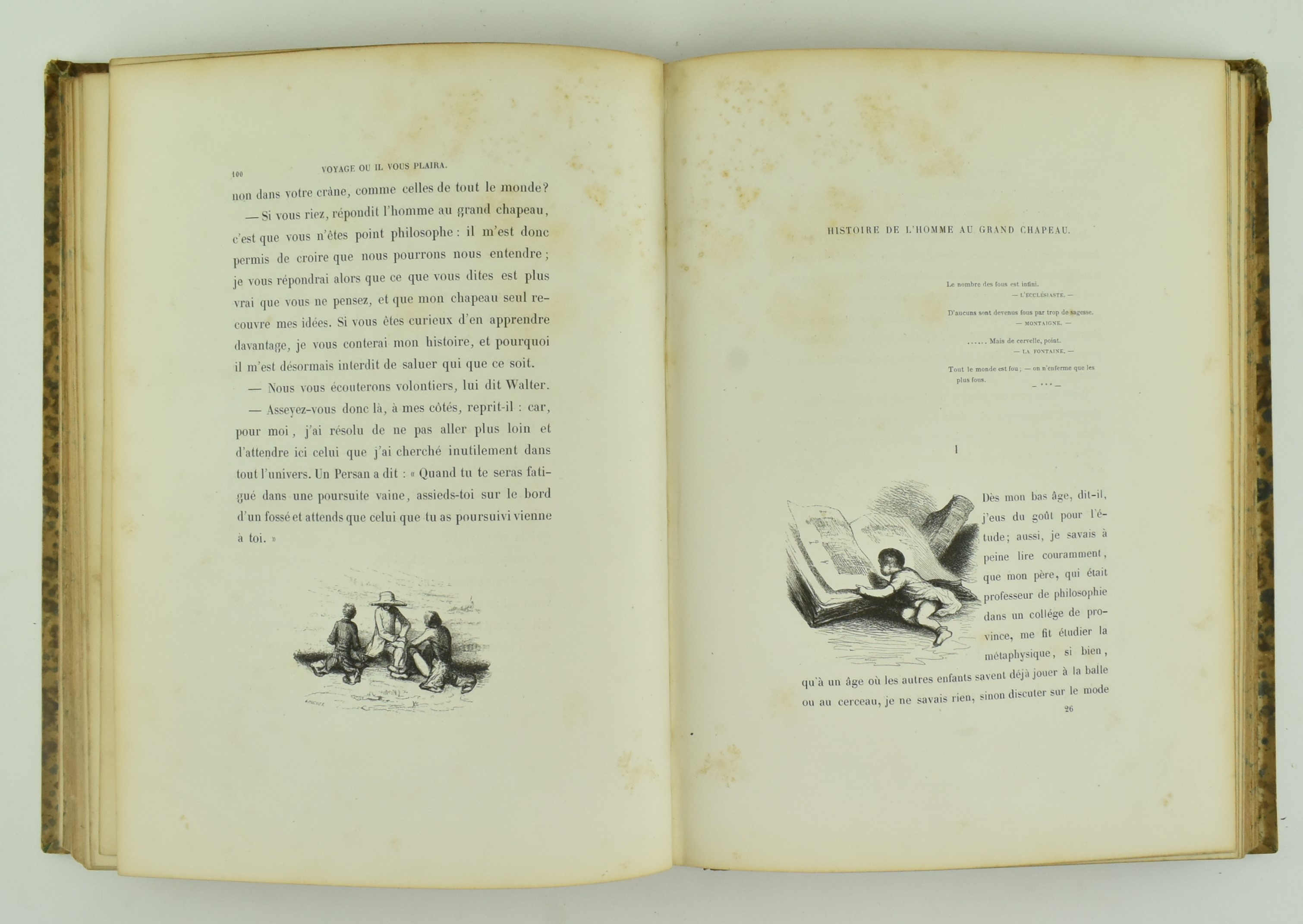 JOHANNOT, TONY. 1843 VOYAGE OU IL VOUS PLAIRA FIRST EDITION - Image 6 of 6