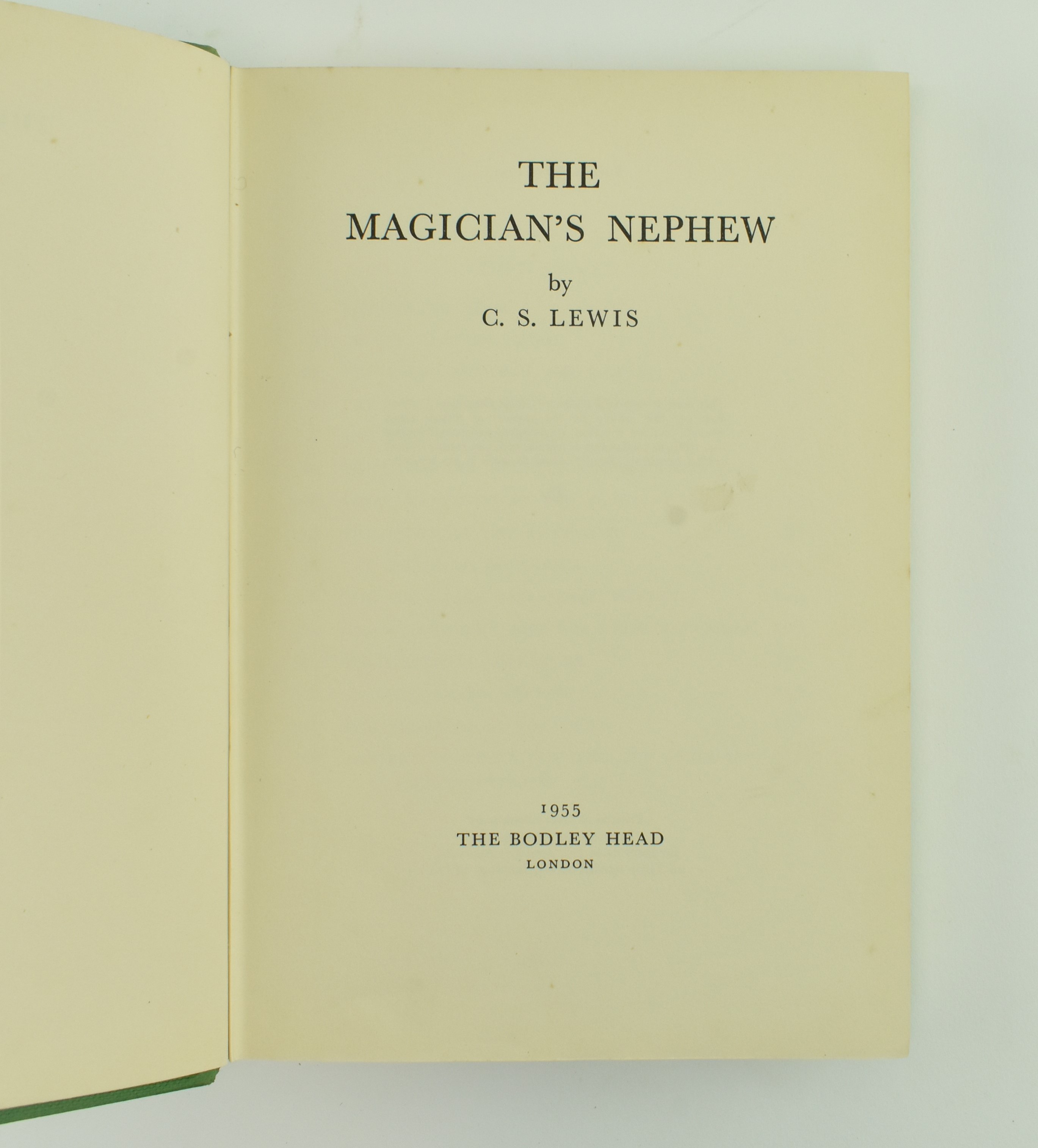 LEWIS, C. S. 1955 THE MAGICIAN'S NEPHEW FIRST ED IN DUST WRAPPER - Image 4 of 8