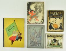 EDWARDIAN CHILDREN'S ILLUSTRATED BOOK. COLLECTION OF 5 WORKS