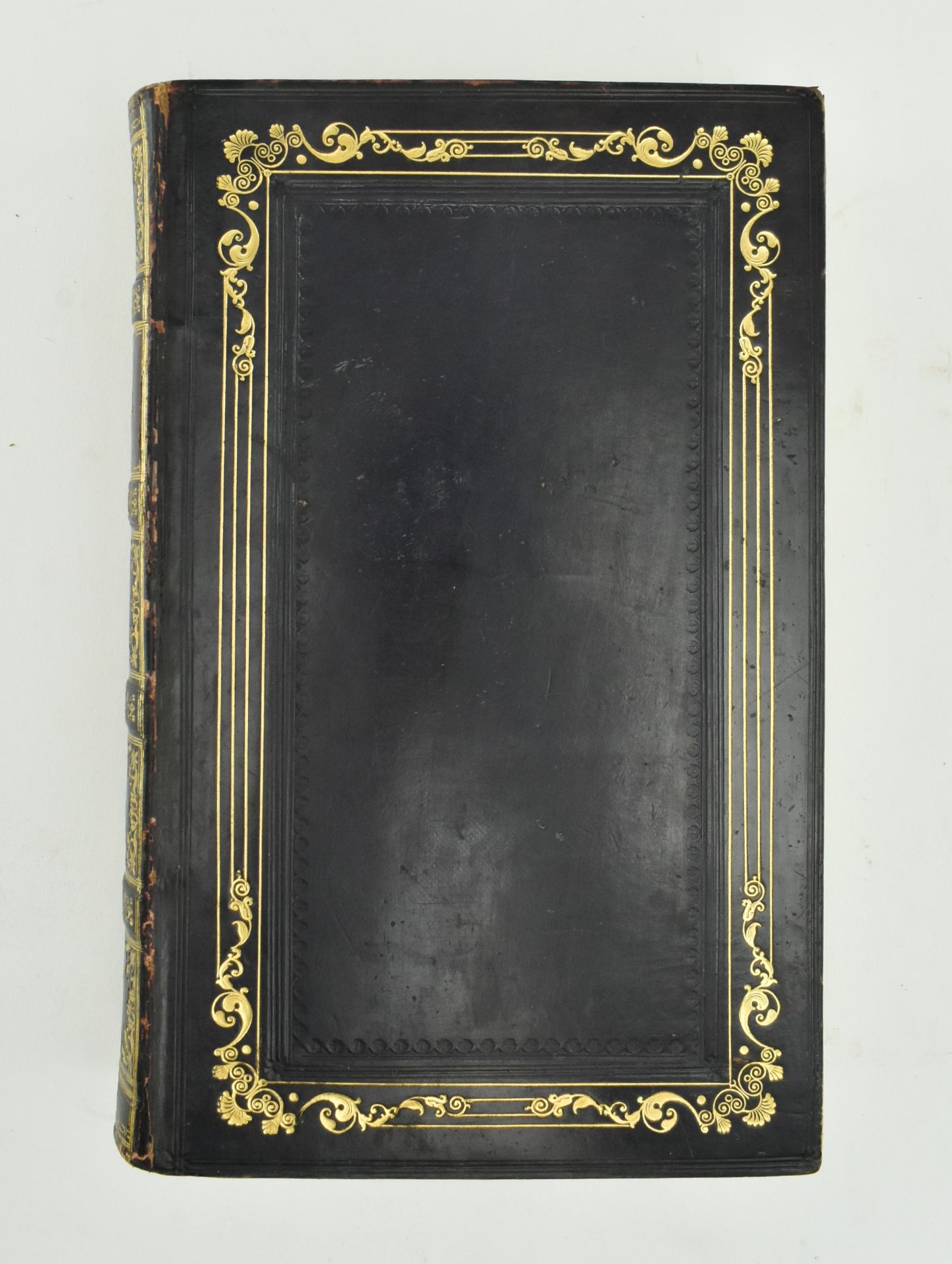 BINDINGS. COLLECTION OF VICTORIAN & LATER GILT LEATHER BINDINGS - Image 8 of 9