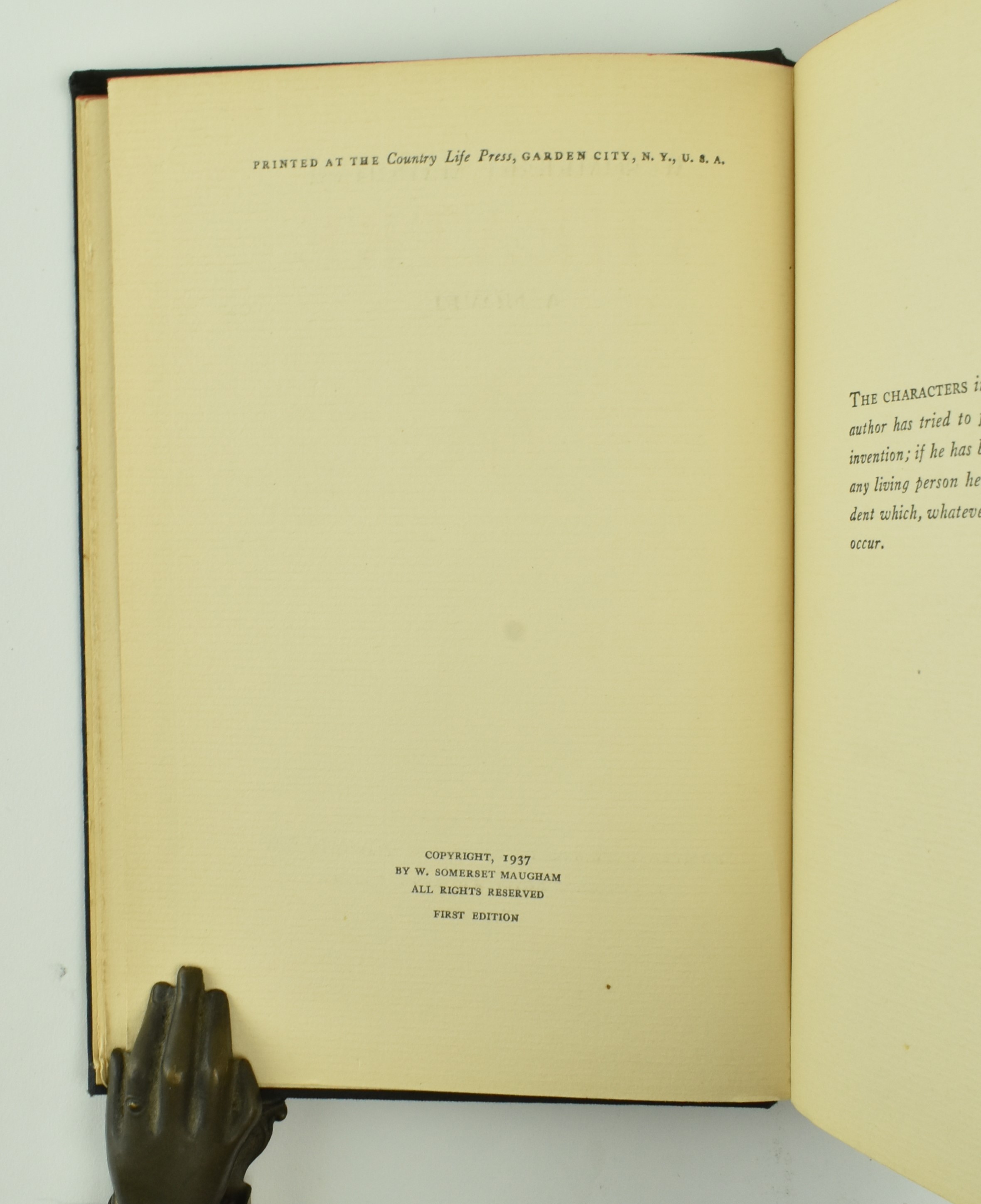 MAUGHAM, WILLIAM SOMERSET. COLLECTION OF 16 FIRST EDITIONS - Image 6 of 13