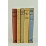 JOHNS, W. E. COLLECTION OF FIVE BIGGLES FIRST & EARLY EDITIONS