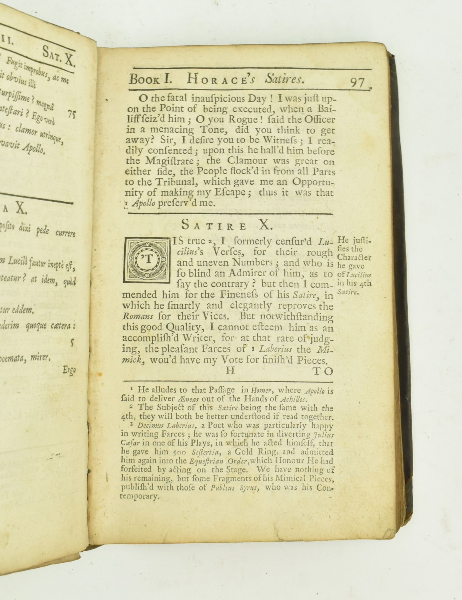 CLASSICAL BOOKS. A COLLECTION OF THREE 17TH C & LATER WORKS - Image 10 of 10