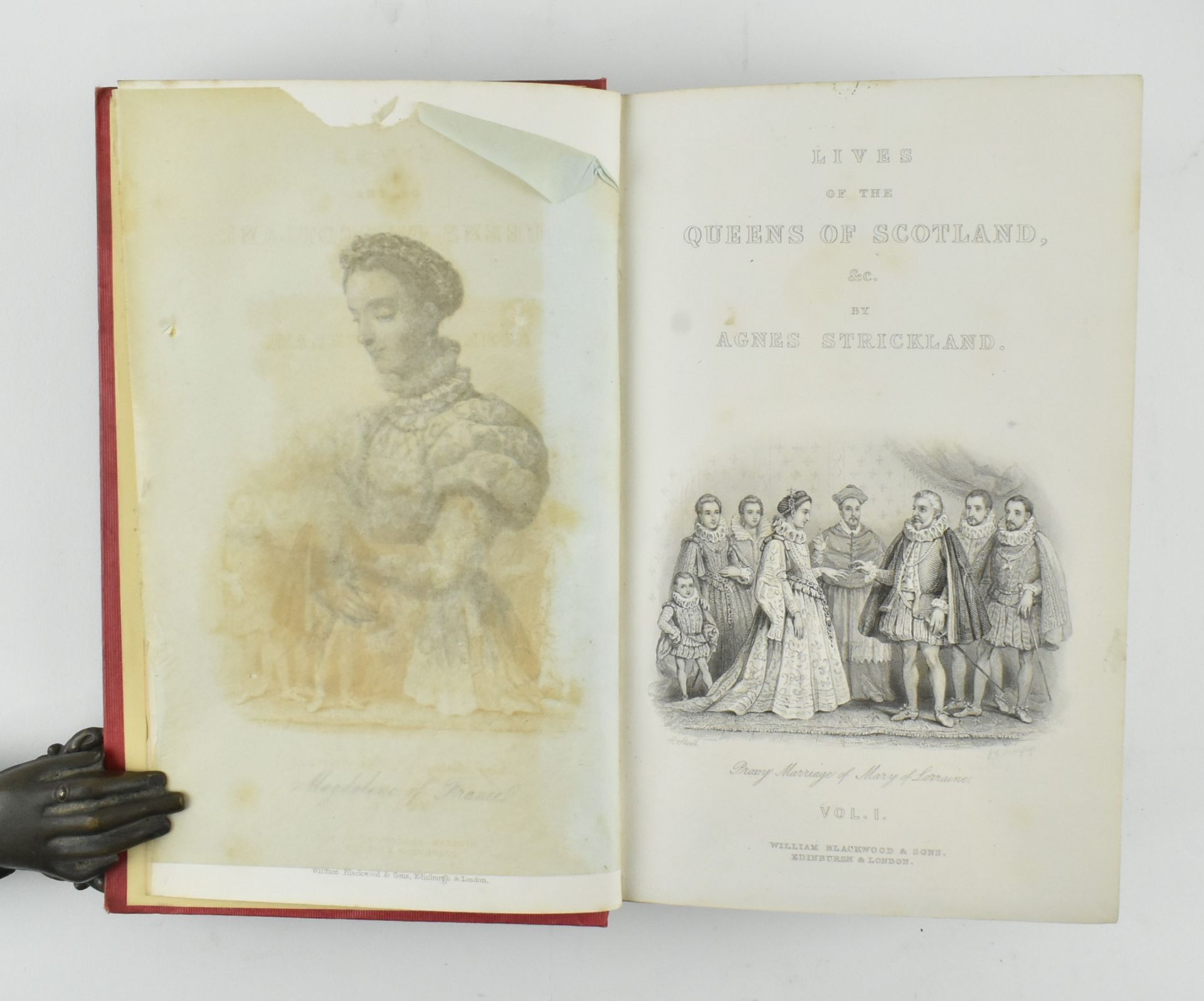 STRICKLAND, AGNES. THE QUEENS OF SCOTLAND IN EIGHT VOLUMES - Image 4 of 10