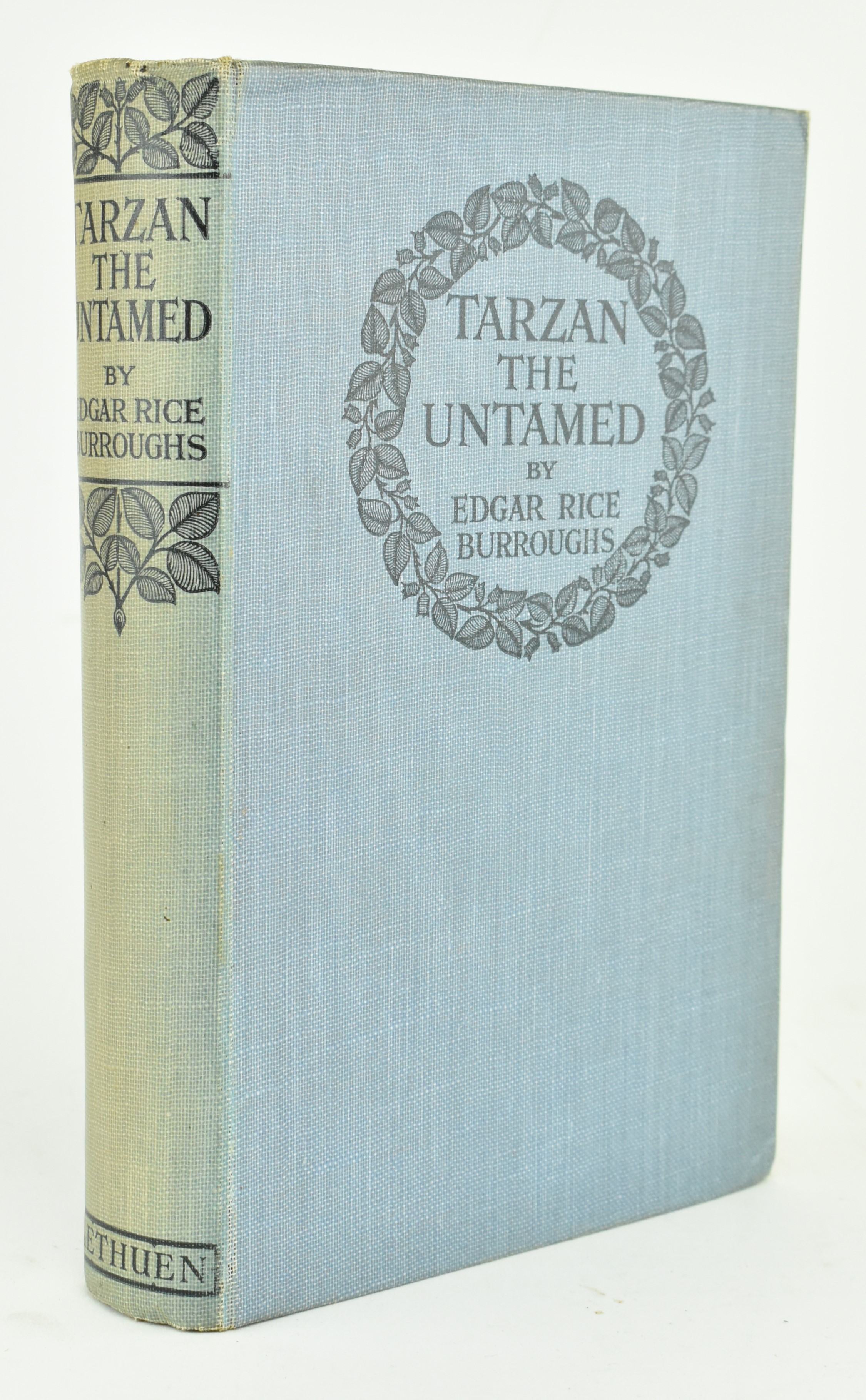 BURROUGHS, EDGAR RICE. 1920 TARZAN THE UNTAMED FIRST ENG ED