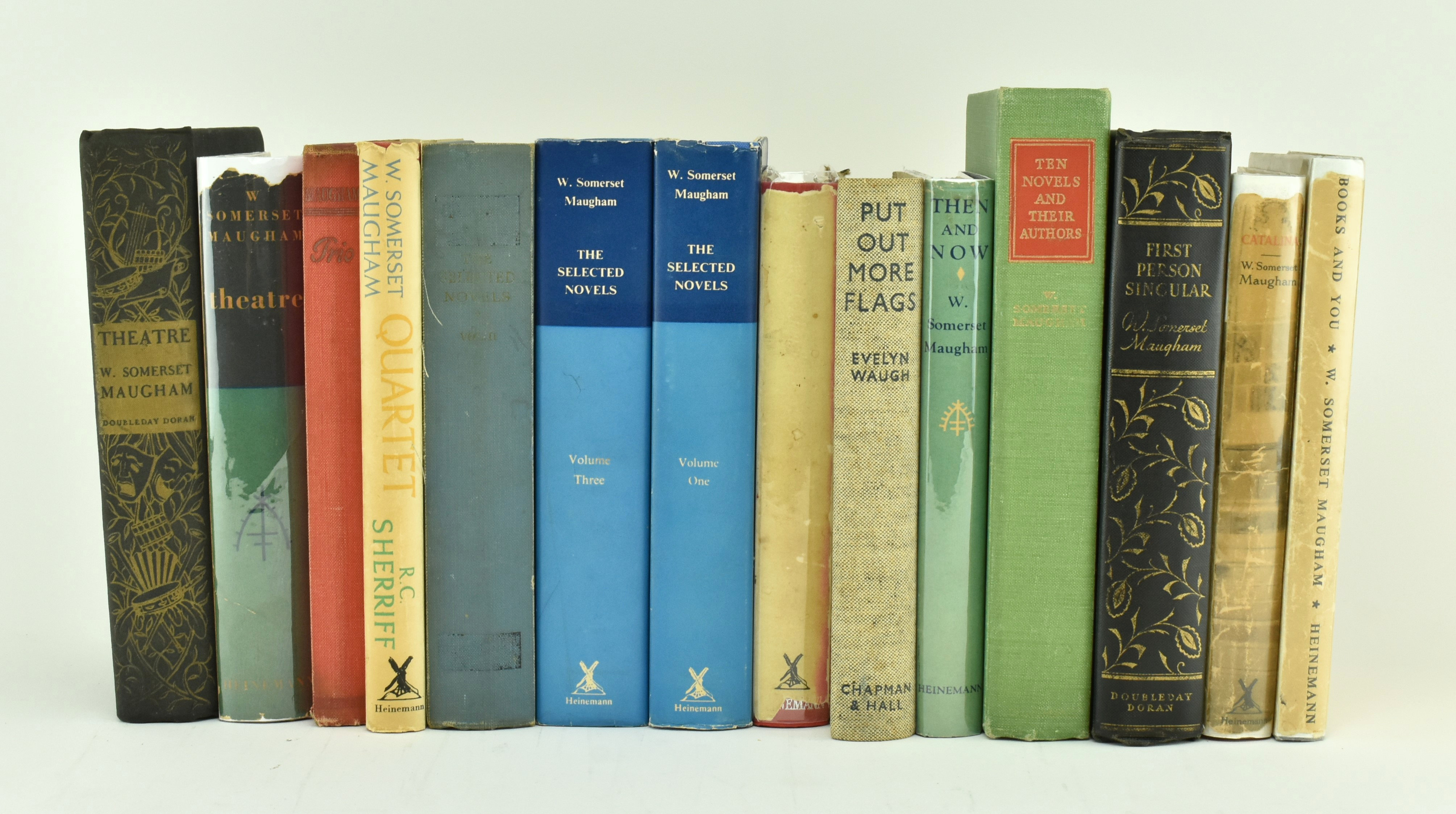 MAUGHAM, WILLIAM SOMERSET. COLLECTION OF 14 FIRST EDITIONS