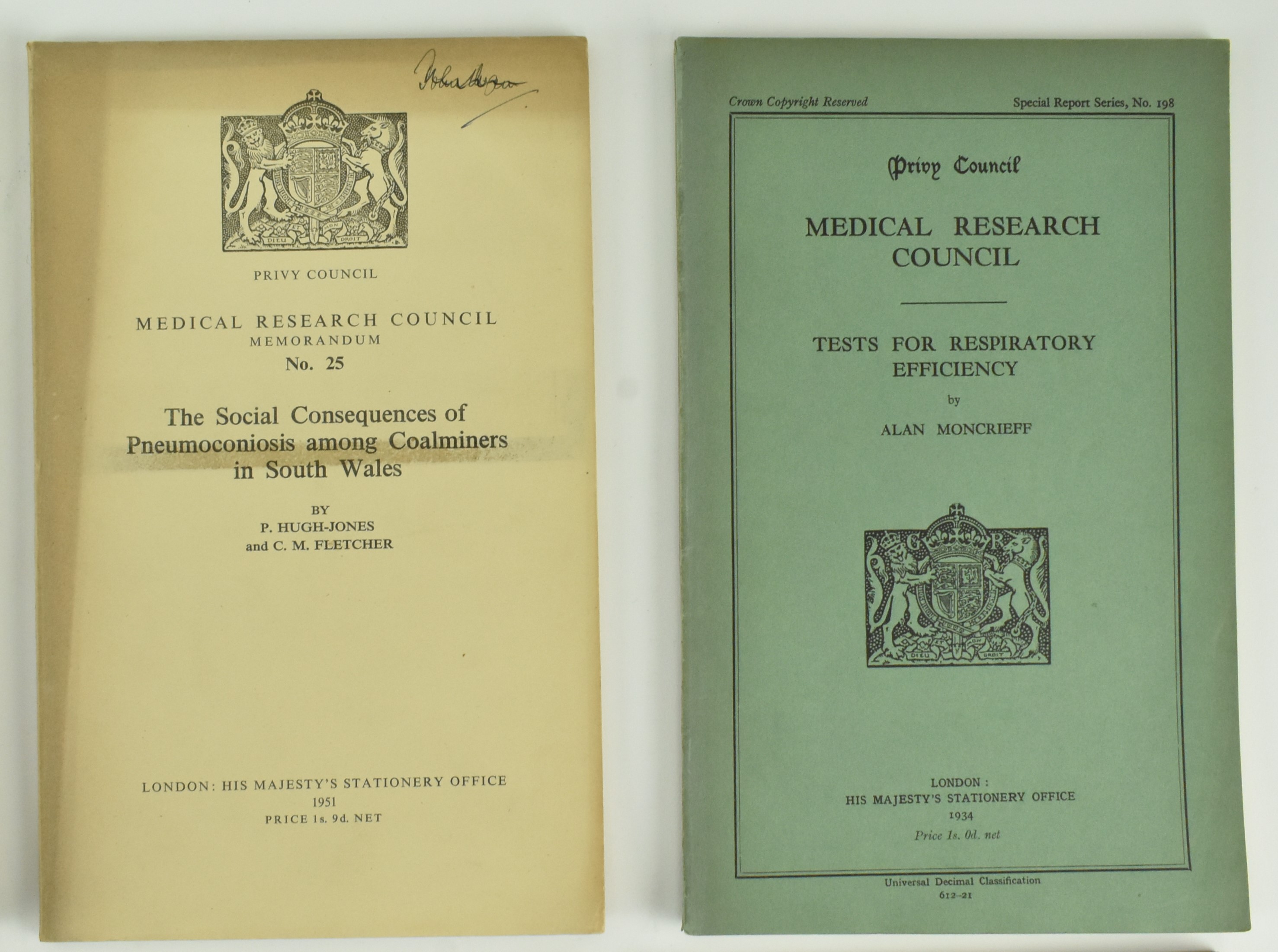 COLLECTION OF 8 INTER & POST WAR MEDICAL RESEARCH REPORTS - Bild 3 aus 14