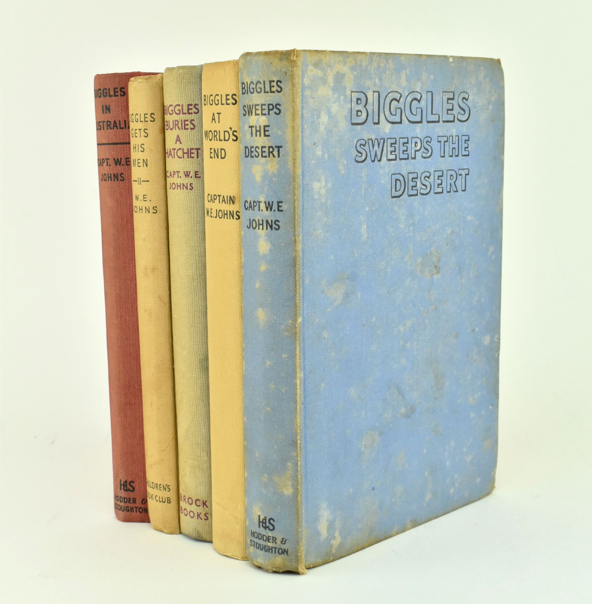 JOHNS, W. E. COLLECTION OF FIVE BIGGLES FIRST & EARLY EDITIONS - Image 2 of 13