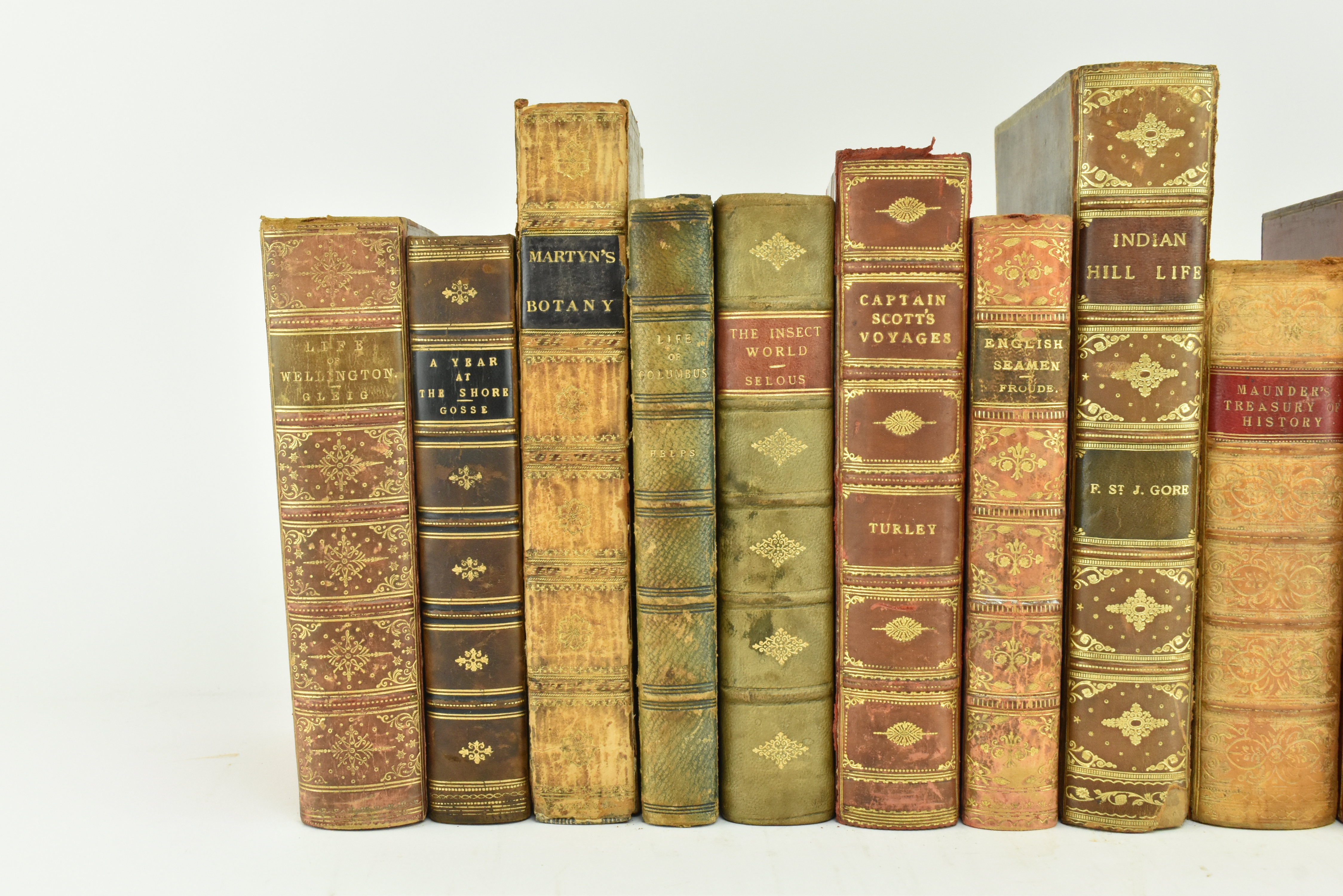 BINDINGS. COLLECTION OF VICTORIAN & LATER LEATHER BINDINGS - Image 2 of 9