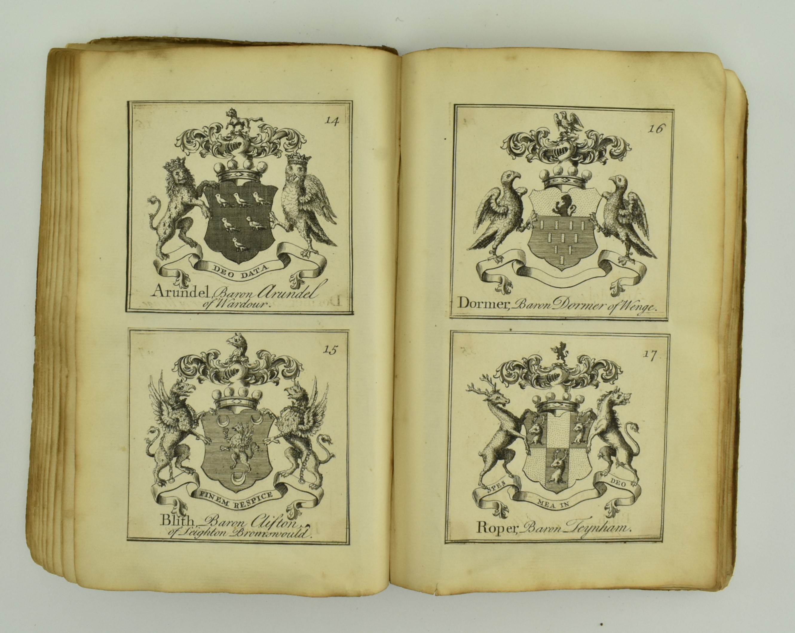 HARDING, SAMUEL. 1741 COATS OF ARMS OF NOBILITY OF ENGLAND - Bild 5 aus 7