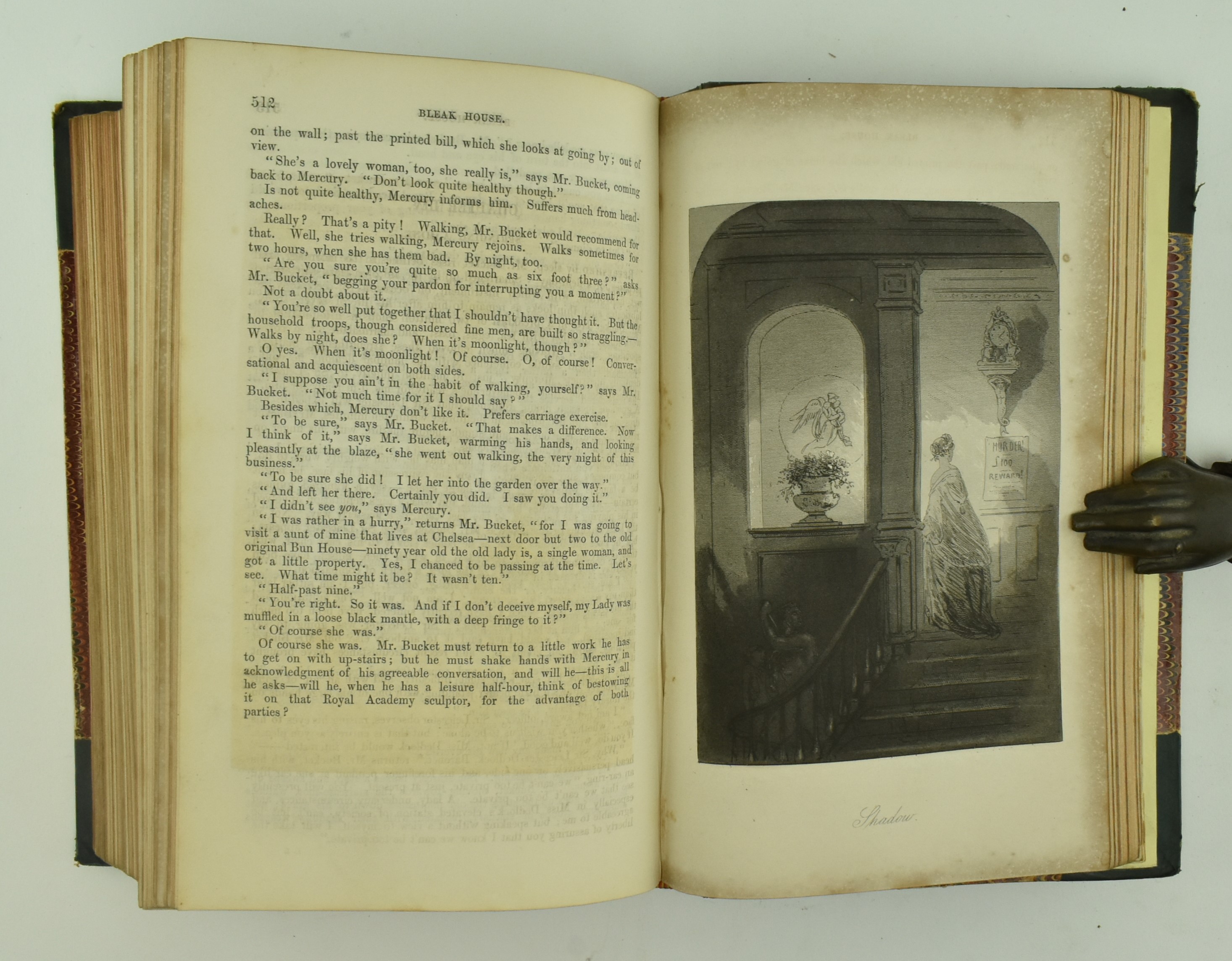 DICKENS, CHARLES. BLEAK HOUSE FIRST EDITION BOUND FROM PARTS - Image 8 of 8
