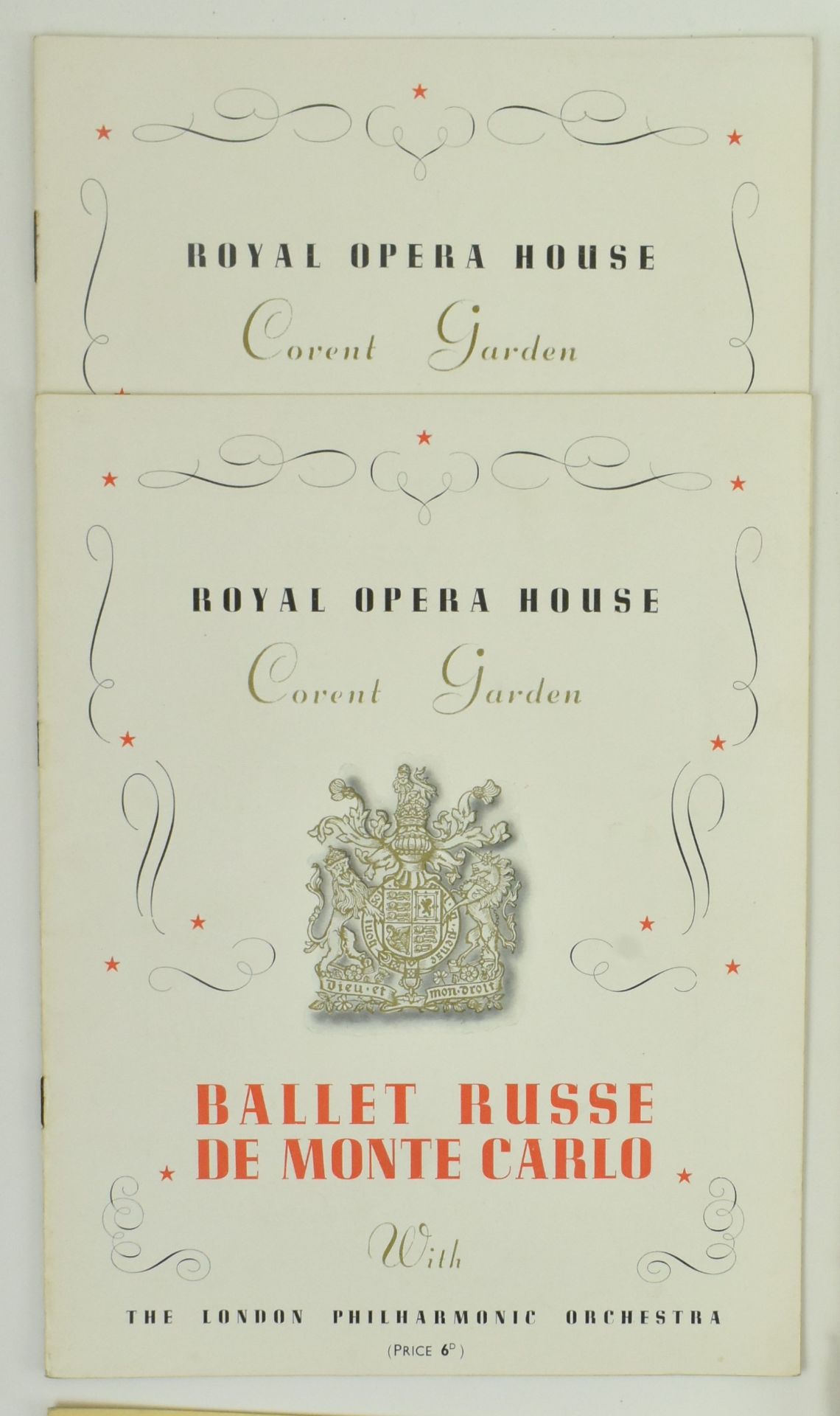 BALLETS RUSSE. COLLECTION OF 1930S ART DECO PROGRAMMES - Bild 6 aus 13