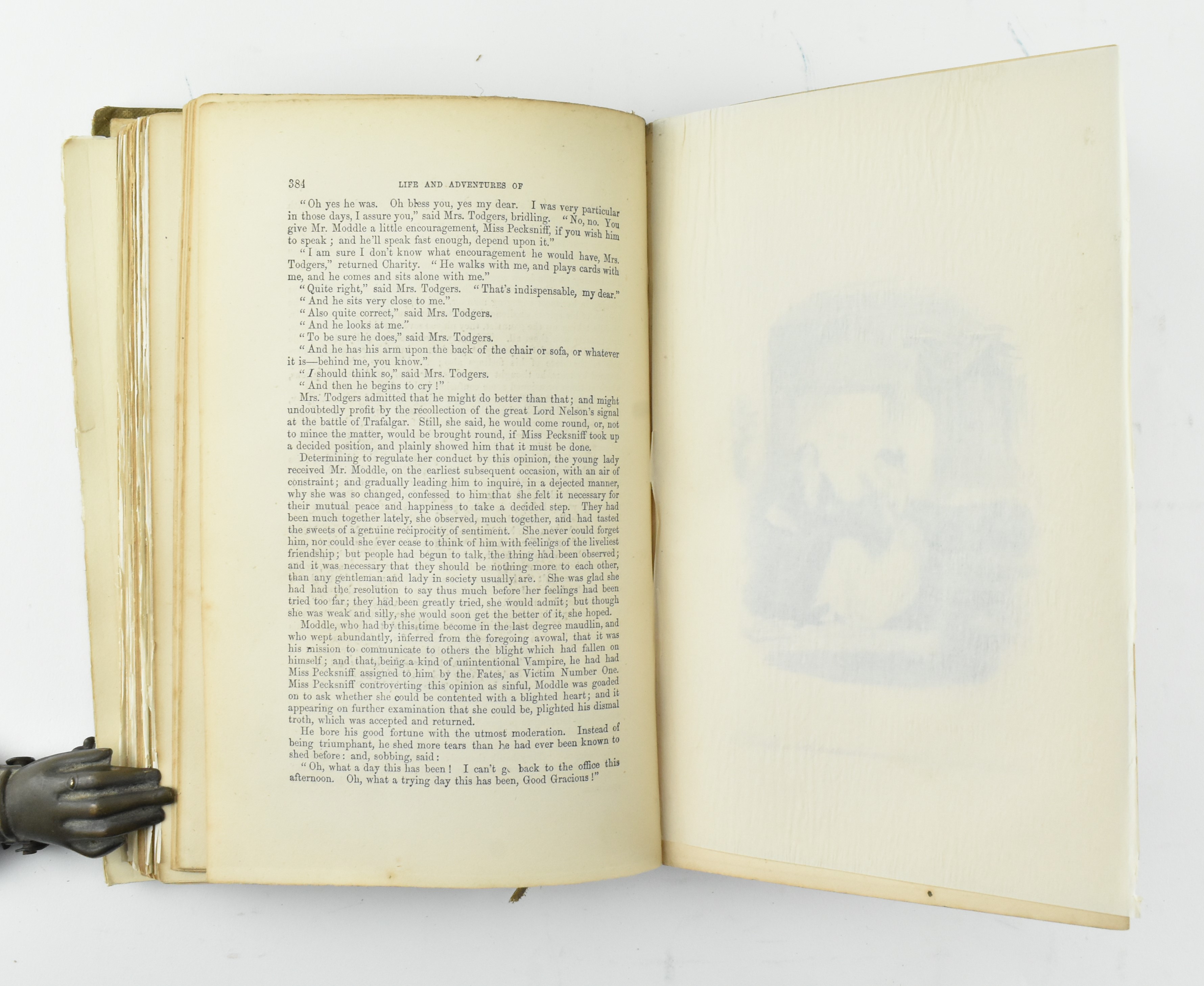 DICKENS, CHARLES. MARTIN CHUZZLEWIT FIRST ED, SECOND ISSUE - Image 6 of 7