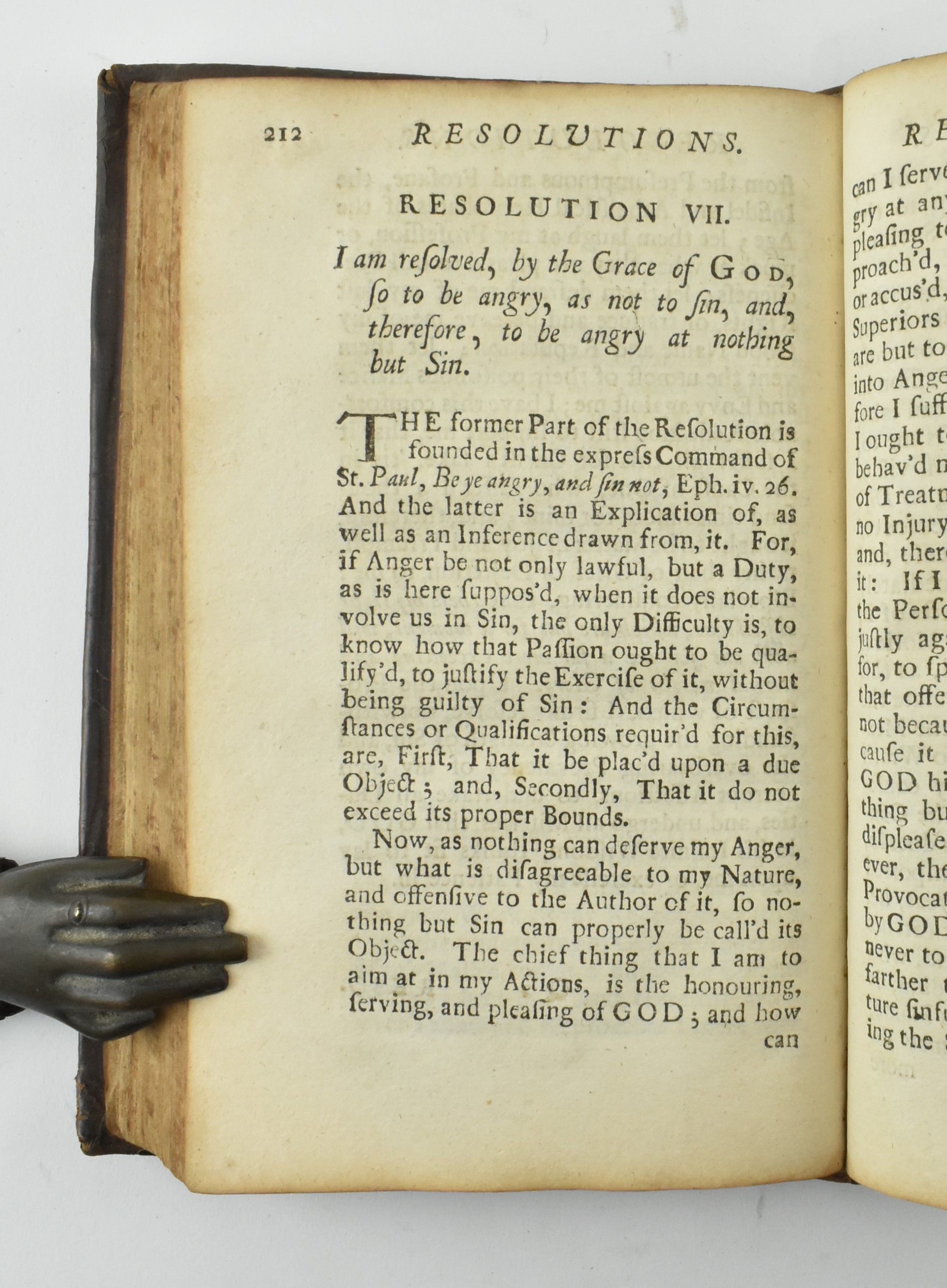 BEVERIDGE, WILLIAM. 1709 PRIVATE THOUGHTS UPON RELIGION - Image 7 of 7