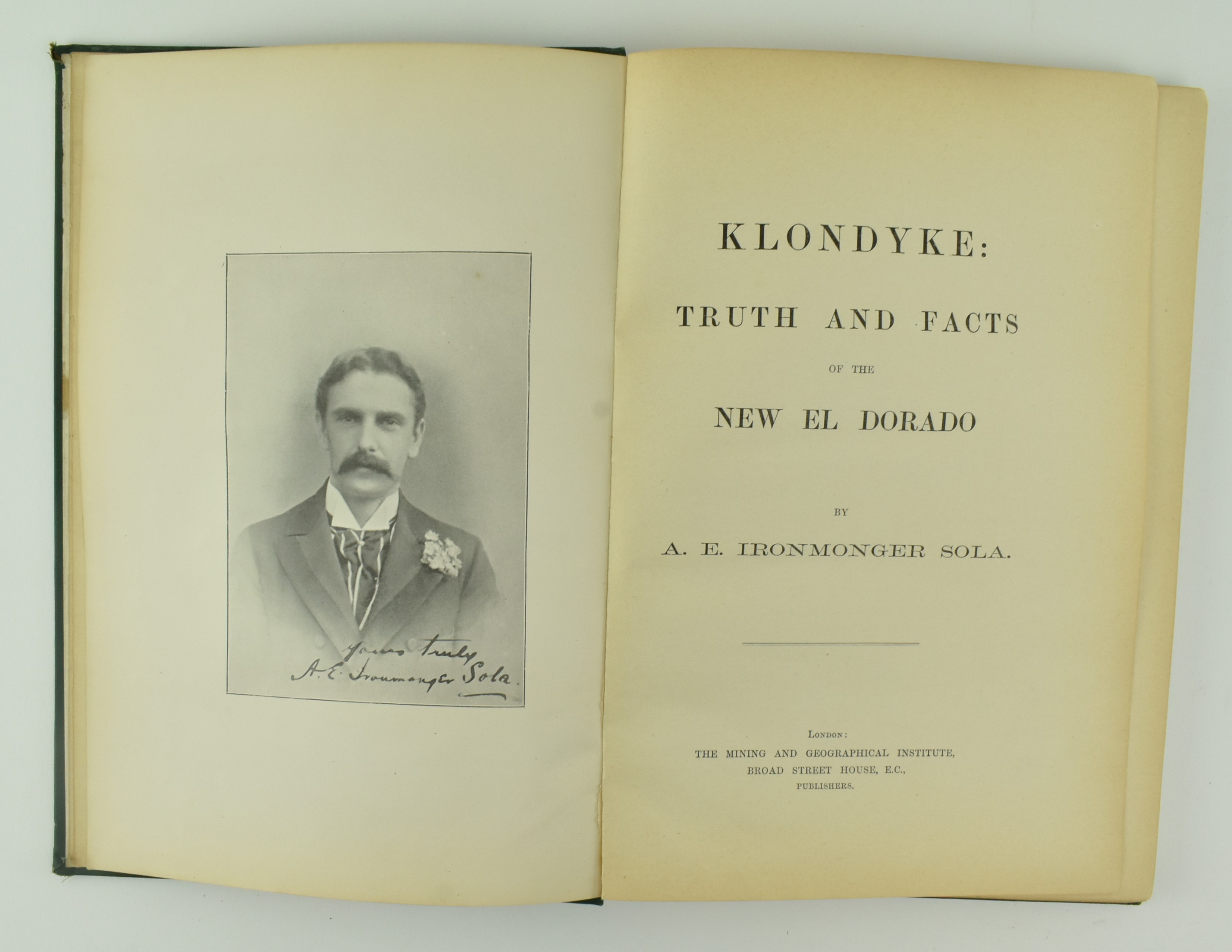 1897 KLONDYKE TRUTH AND FACTS OF THE NEW EL DORADO - Bild 2 aus 6