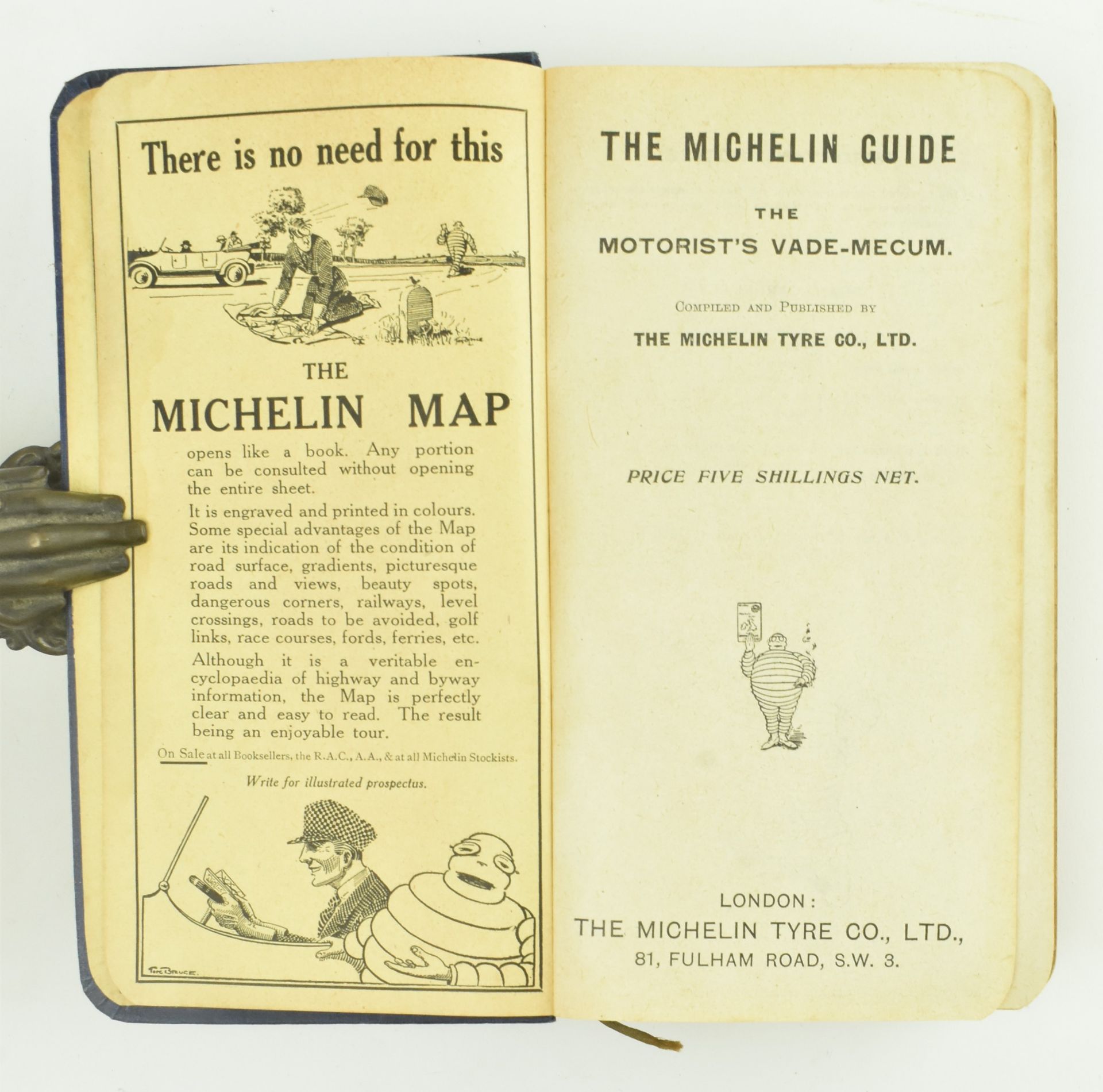 1920 MICHELIN GUIDE TO THE BRITISH ISLES & ONE OTHER - Bild 11 aus 16