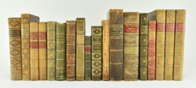 BINDINGS. COLLECTION OF FRENCH 19TH CENTURY LEATHER BINDINGS