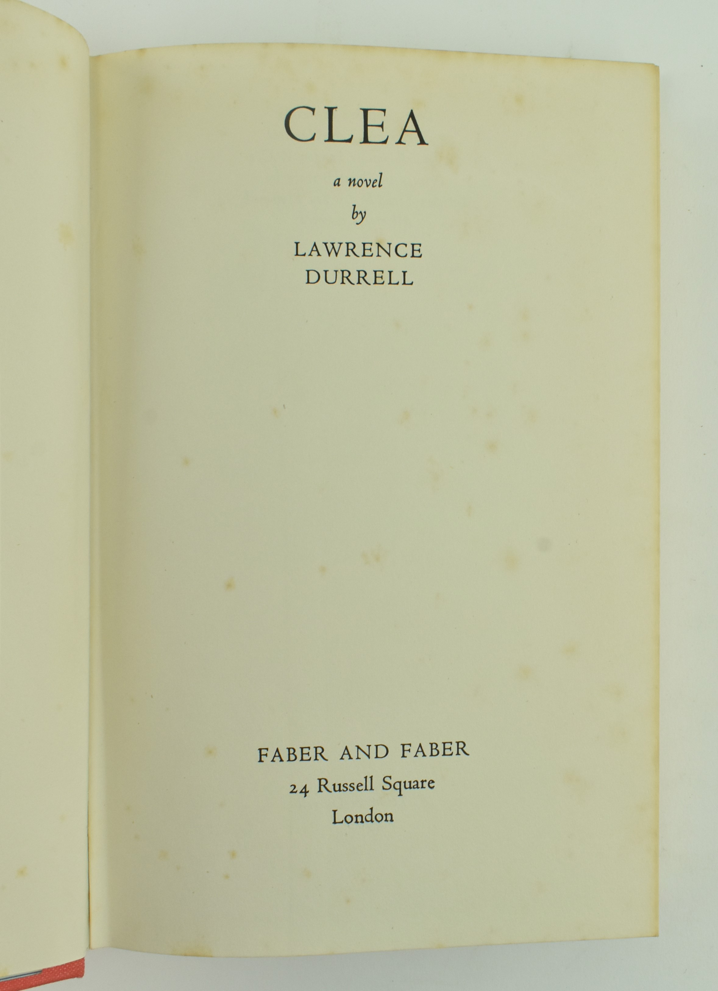 DURRELL, GERALD. SIX MODERN FIRST EDITIONS IN DUST WRAPPERS - Bild 3 aus 11
