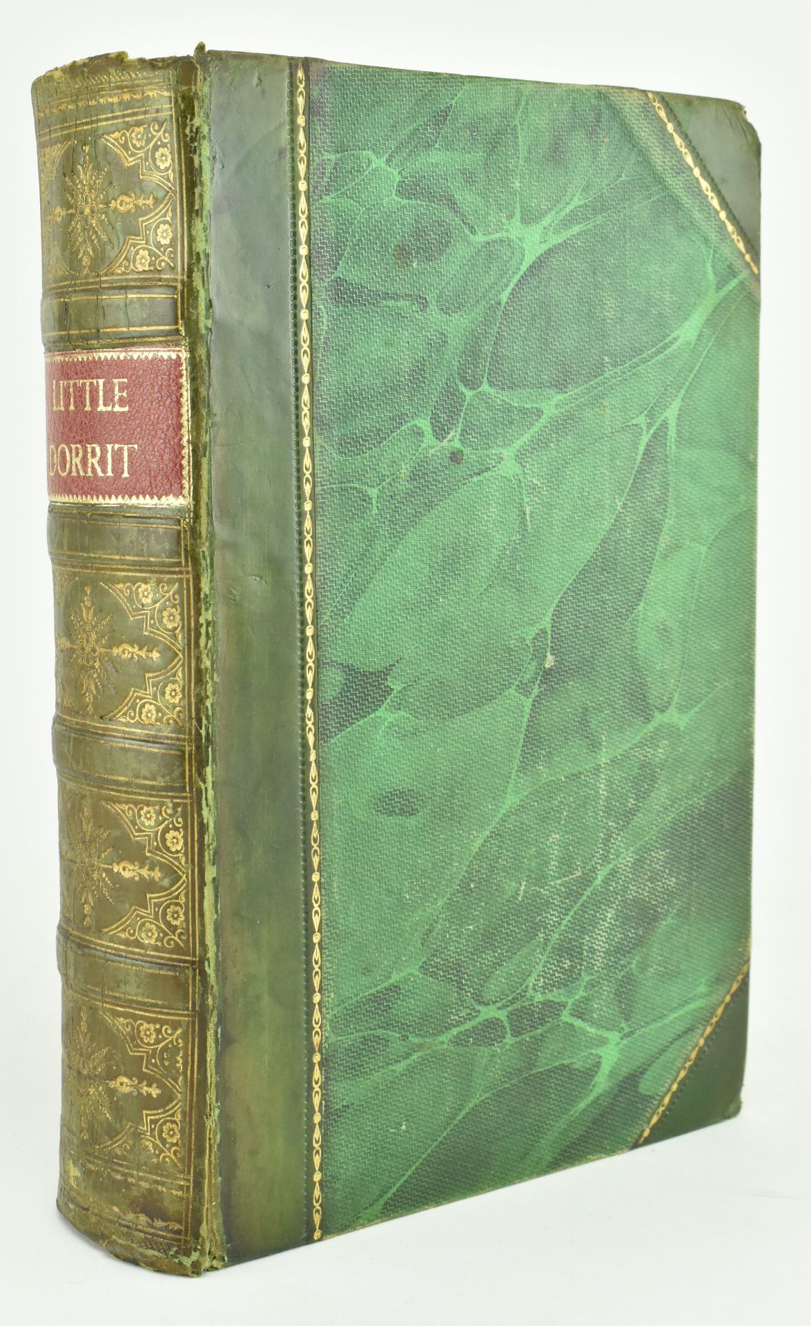 DICKENS, CHARLES. LITTLE DORRIT FIRST EDITION BOUND FROM PARTS