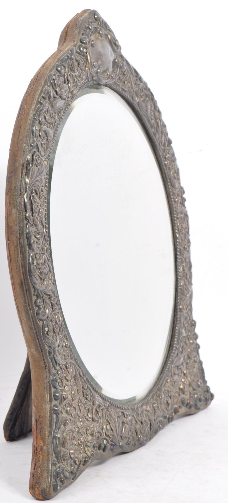 EARLY 20TH CENTURY 1930S FREE STANDING DRESSING TABLE MIRROR - Image 5 of 8