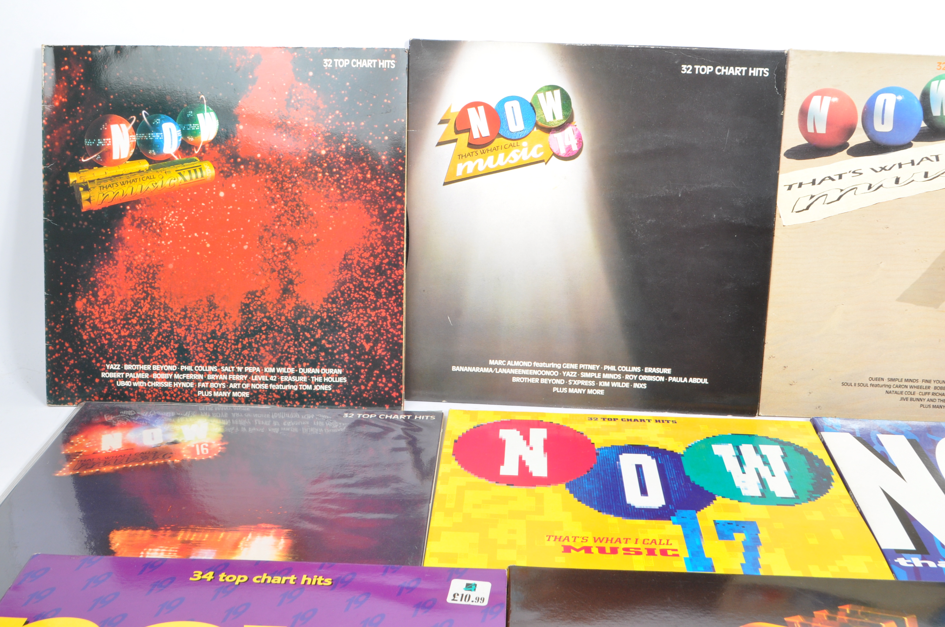 COLLECTION OF NOW THATS WHAT I CALL MUSIC VINYL ALBUM RECORDS - Image 8 of 10