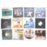 COLLECTION OF 1960S & LATER BEATLES RELATED 45 RPM VINYL RECORDS