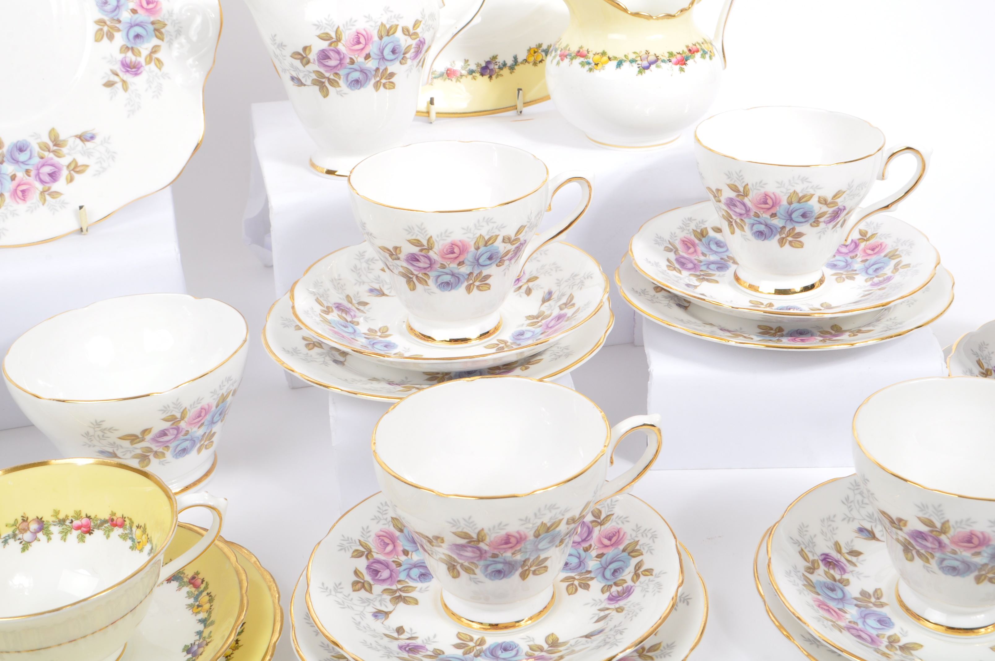 ROYAL SUTHERLAND / TUSCAN CHINA - TWO PART TEA SERVICES - Image 6 of 10