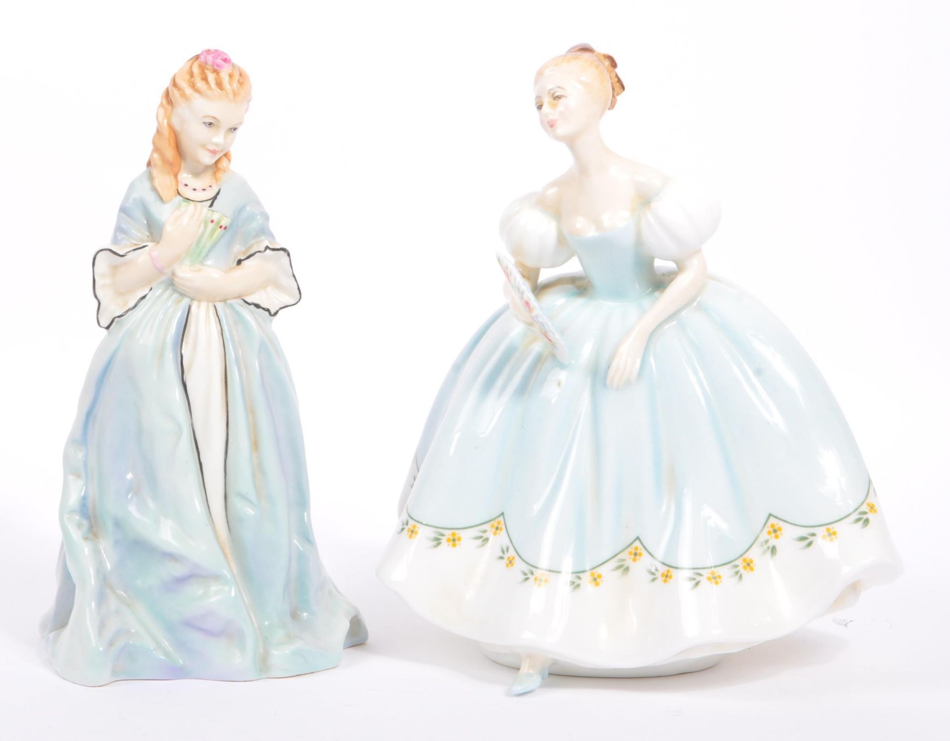 ROYAL DOULTON - COLLECTION OF EIGHT MID 20TH PORCELAIN LADIES - Image 4 of 11