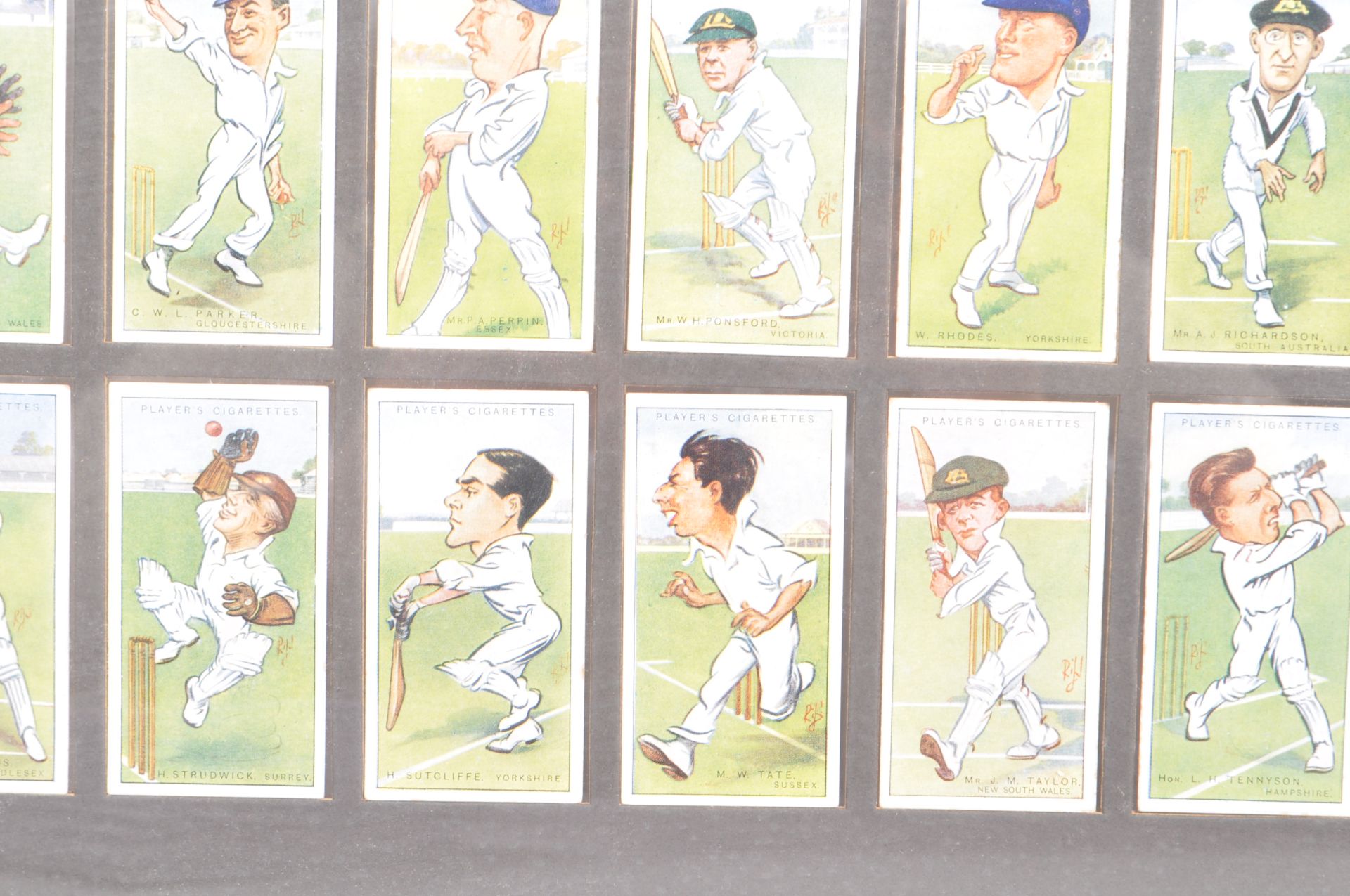 PLAYERS CIGARETTES - COLLECTION OF CRICKET CIGARETTE CARDS - Image 7 of 8