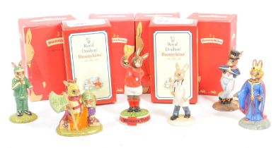 ROYAL DOULTON - BUNNYKINS - COLLECTION OF CHINA BUNNY FIGURES