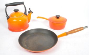 LE CREUSET - COLLECTION OF 20TH CENTURY COOKWARE