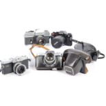 COLLECTION OF 20TH CENTURY JAPANESE SLR CAMERAS