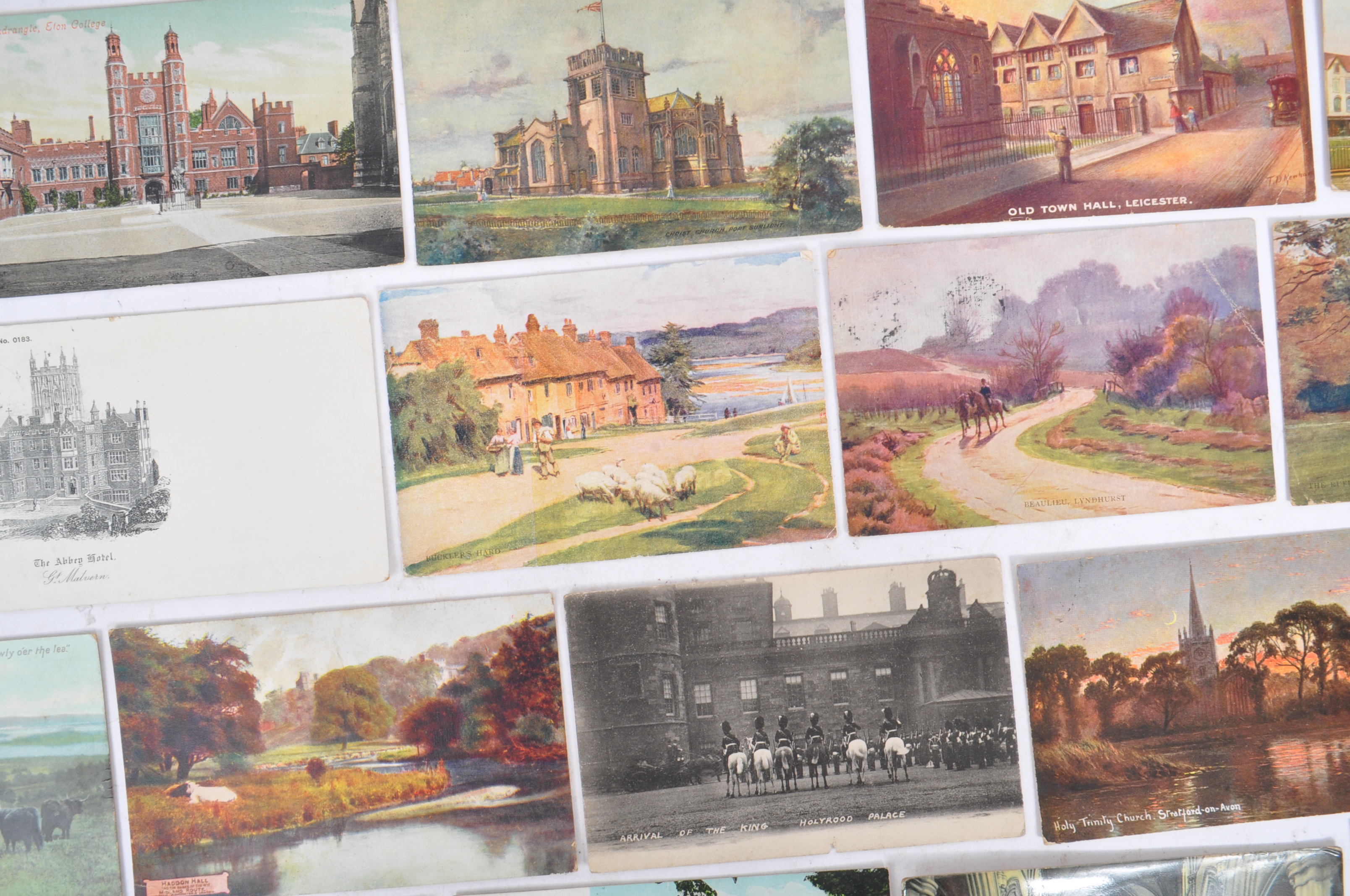 EXTENSIVE UNSORTED EDWARDIAN TOPOGRAHPICAL POSTCARDS - Image 4 of 23