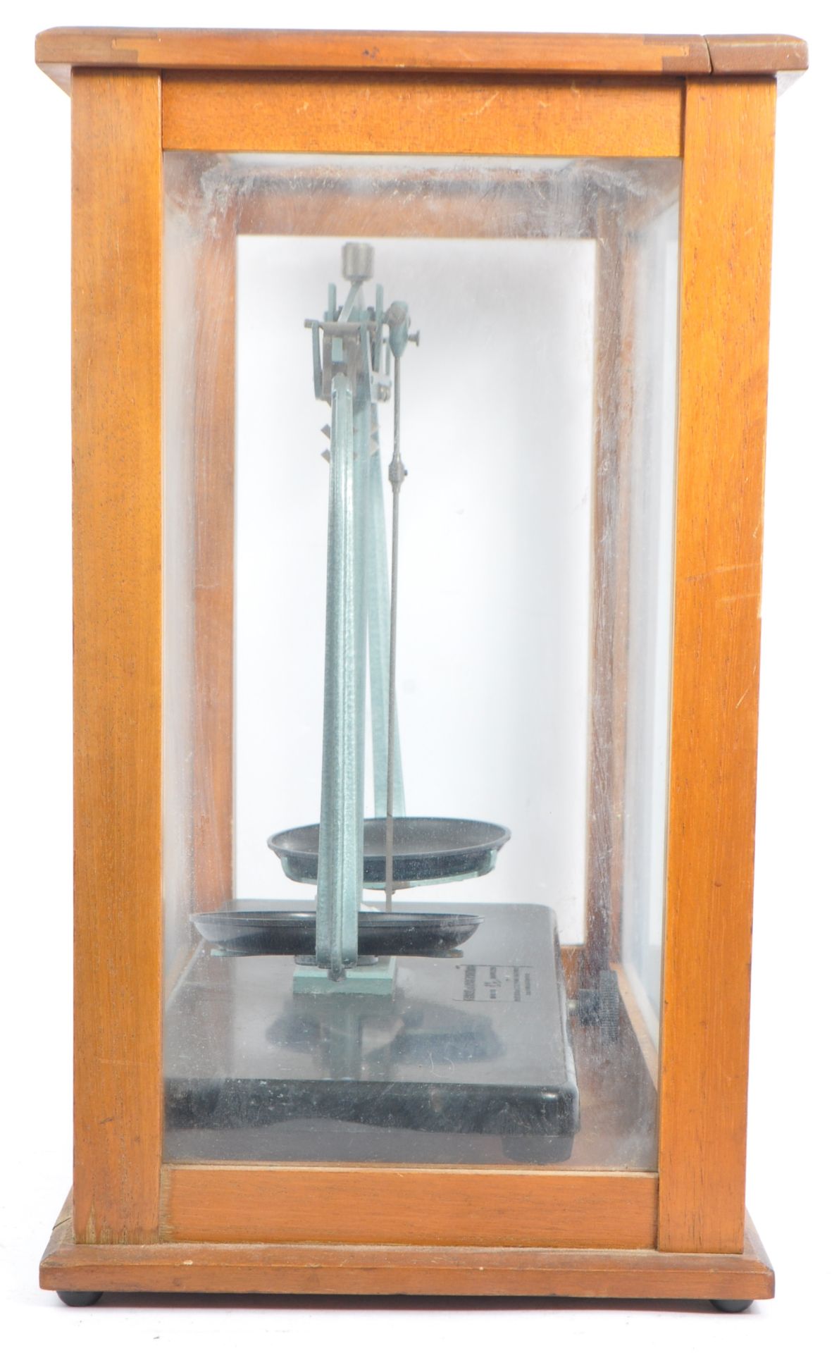 GRIFFIN & GEORGE OAK CASED SCIENTIFIC BALANCE SCALES - Image 5 of 7