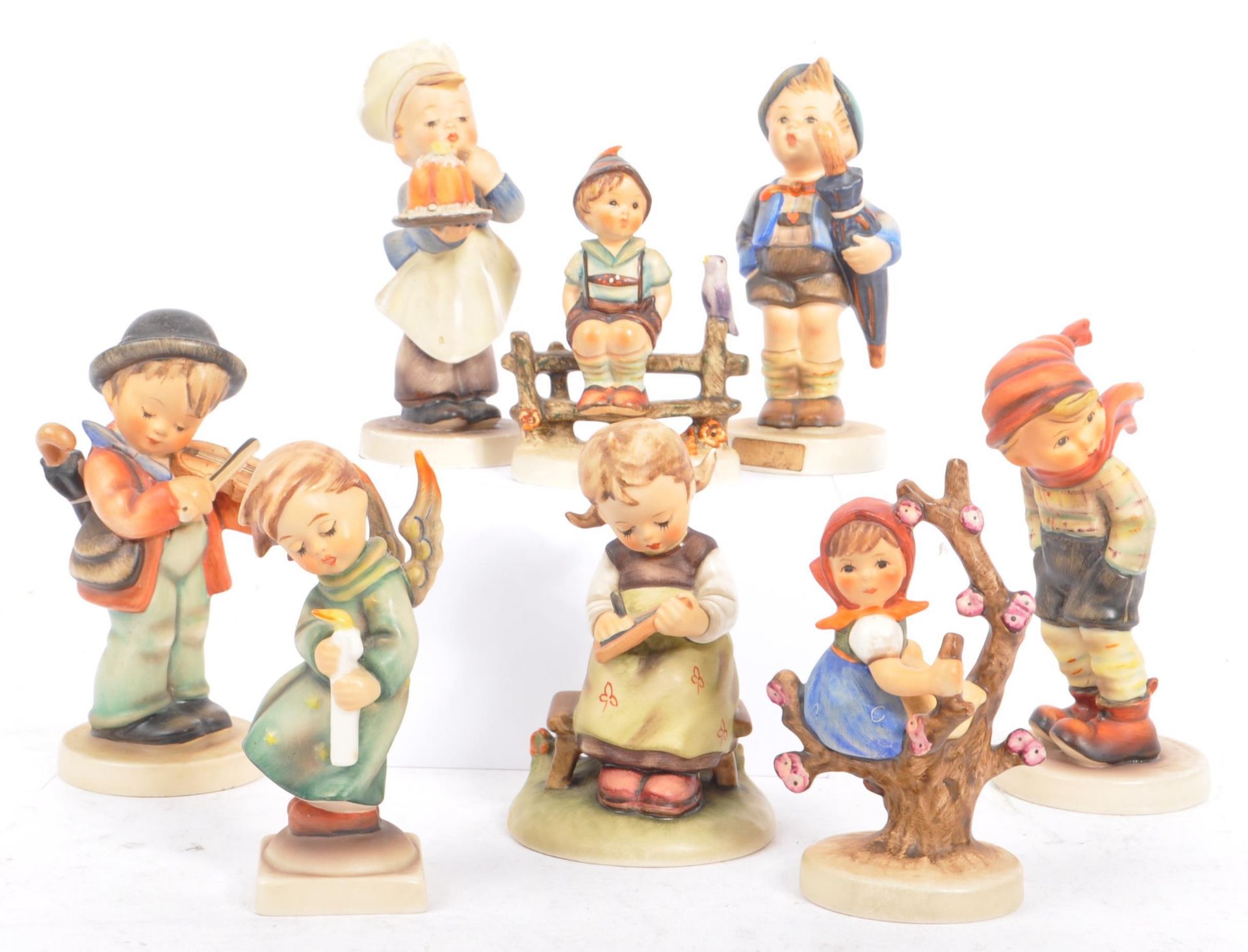 COLLECTION OF WEST GERMAN GOEBEL PORCELAIN FIGURINES