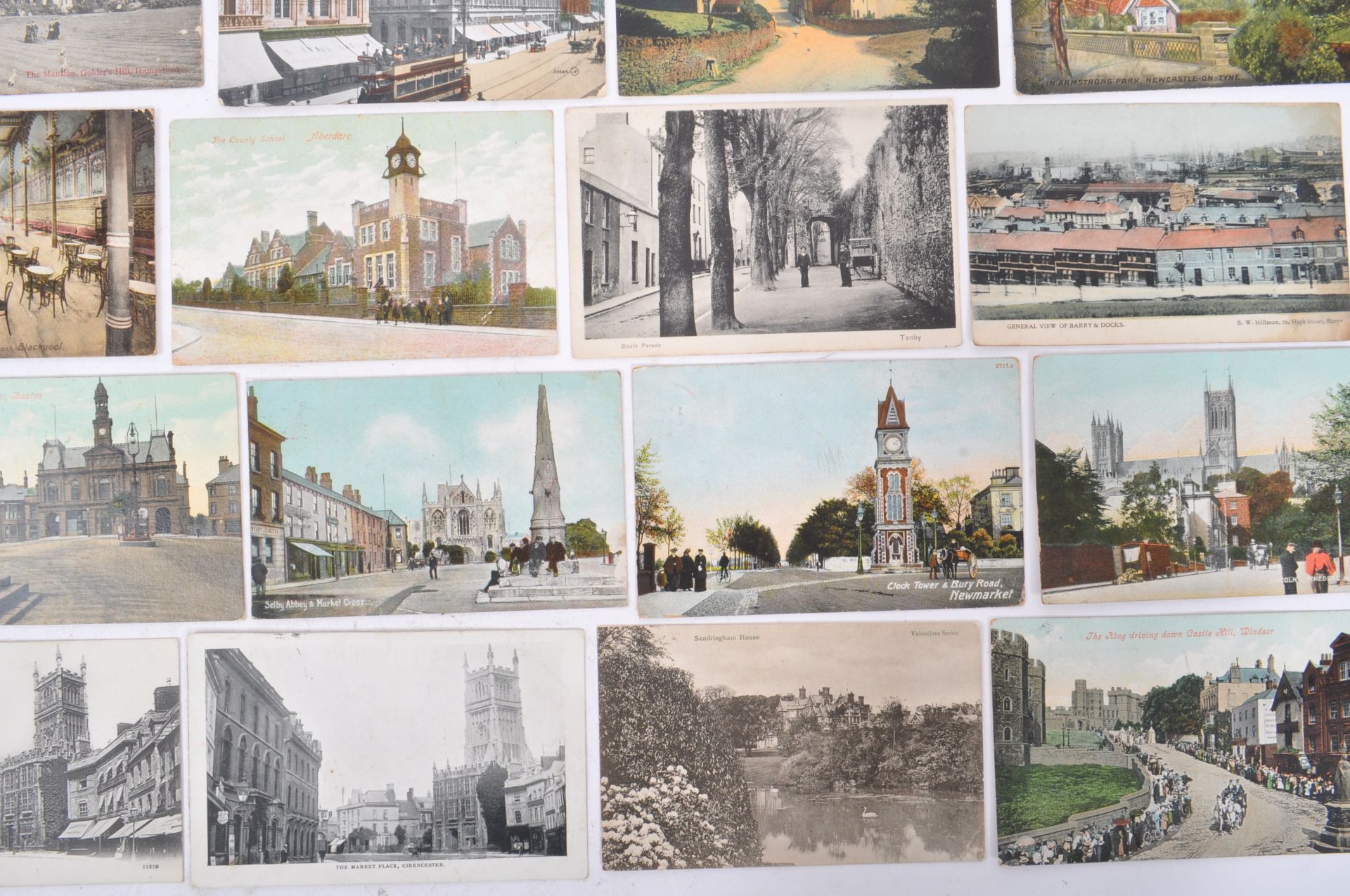EXTENSIVE UNSORTED EDWARDIAN TOPOGRAHPICAL POSTCARDS - Image 19 of 23