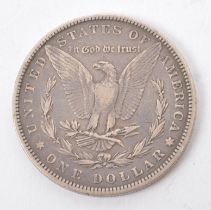 1882 UNITED STATES OF AMERICA SILVER MORGAN DOLLAR