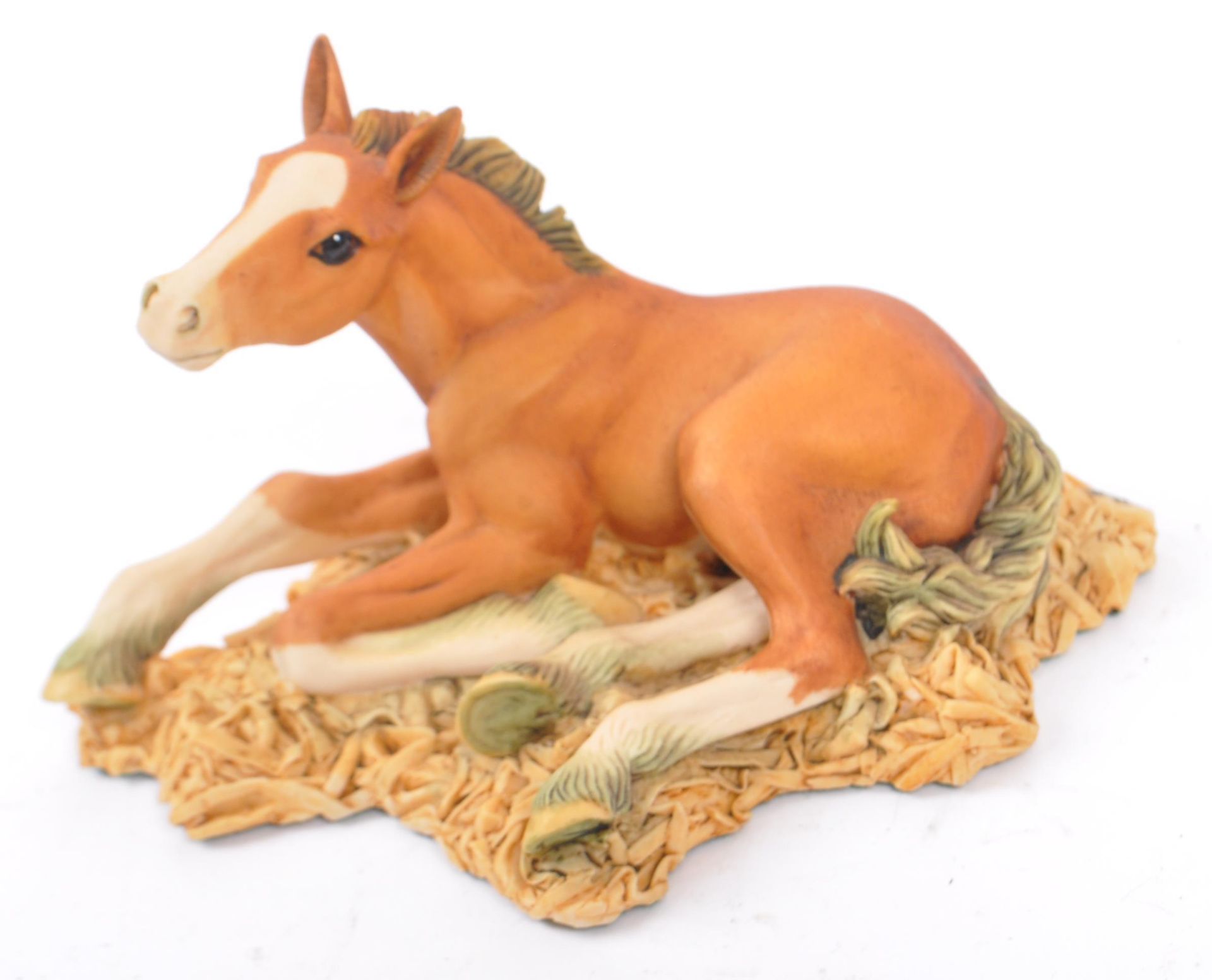 BESWICK - COLLECTION OF FOUR PORCELAIN HORSES WITH OTHERS - Bild 6 aus 8