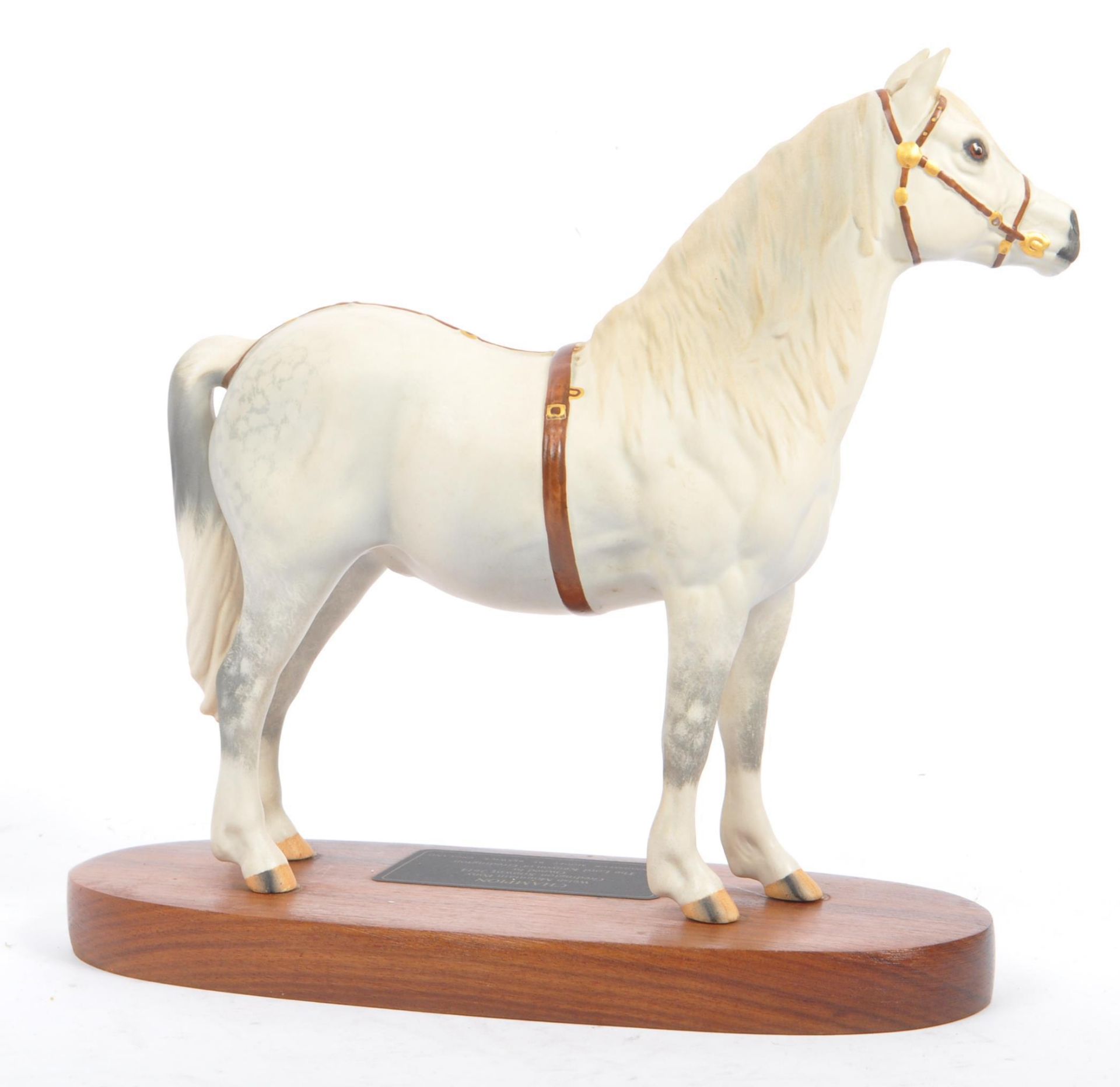 BESWICK - PORCELAIN CHINA FIGURINE OF A HORSE TITLED CHAMPION - Image 3 of 6