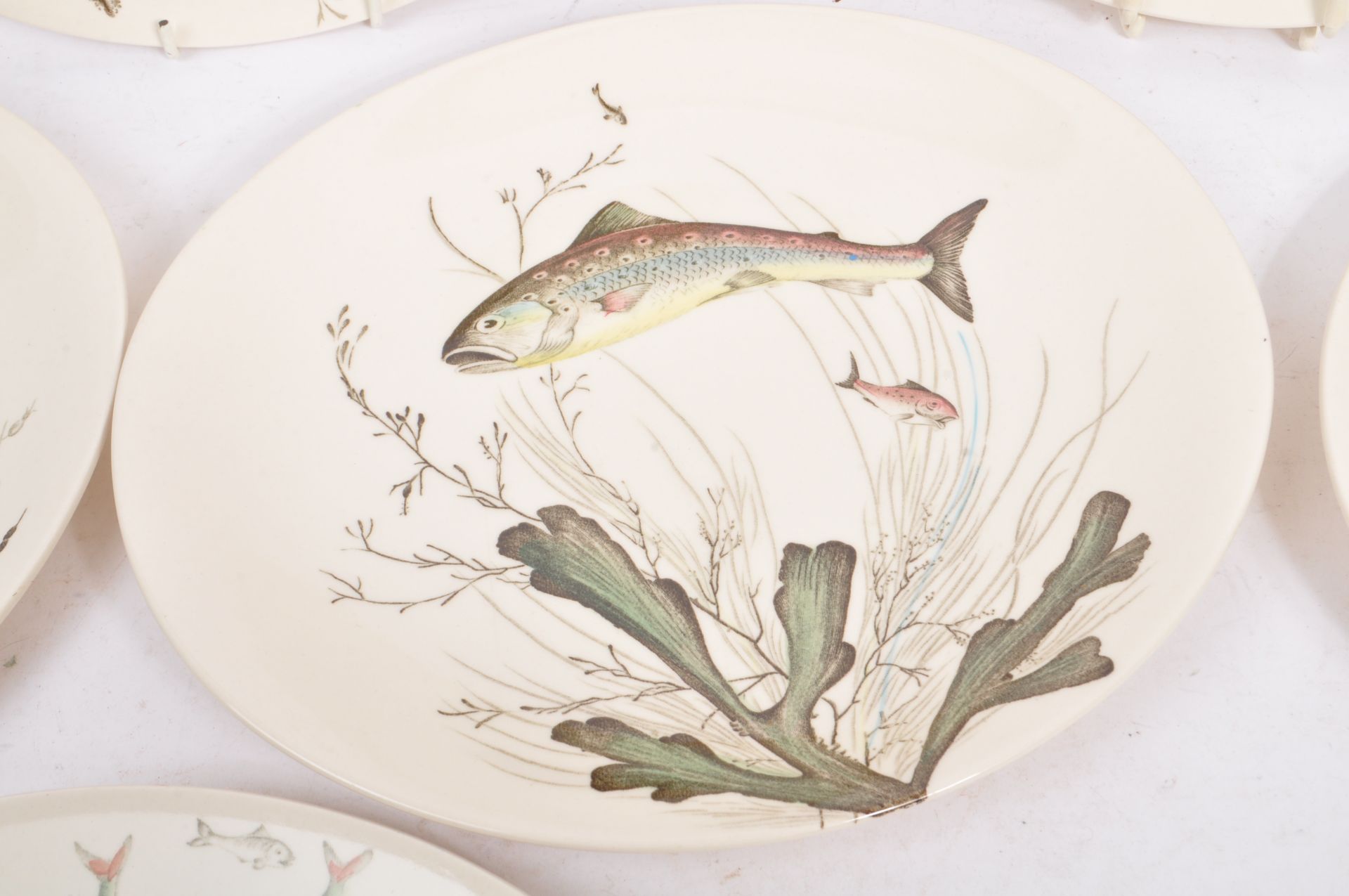 JOHNSON BROTHERS FISH DESIGN PLATE - FULL SET OF SIX - Bild 6 aus 10