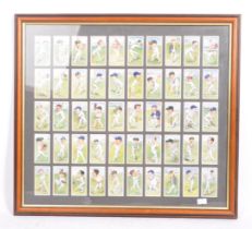 PLAYERS CIGARETTES - COLLECTION OF CRICKET CIGARETTE CARDS