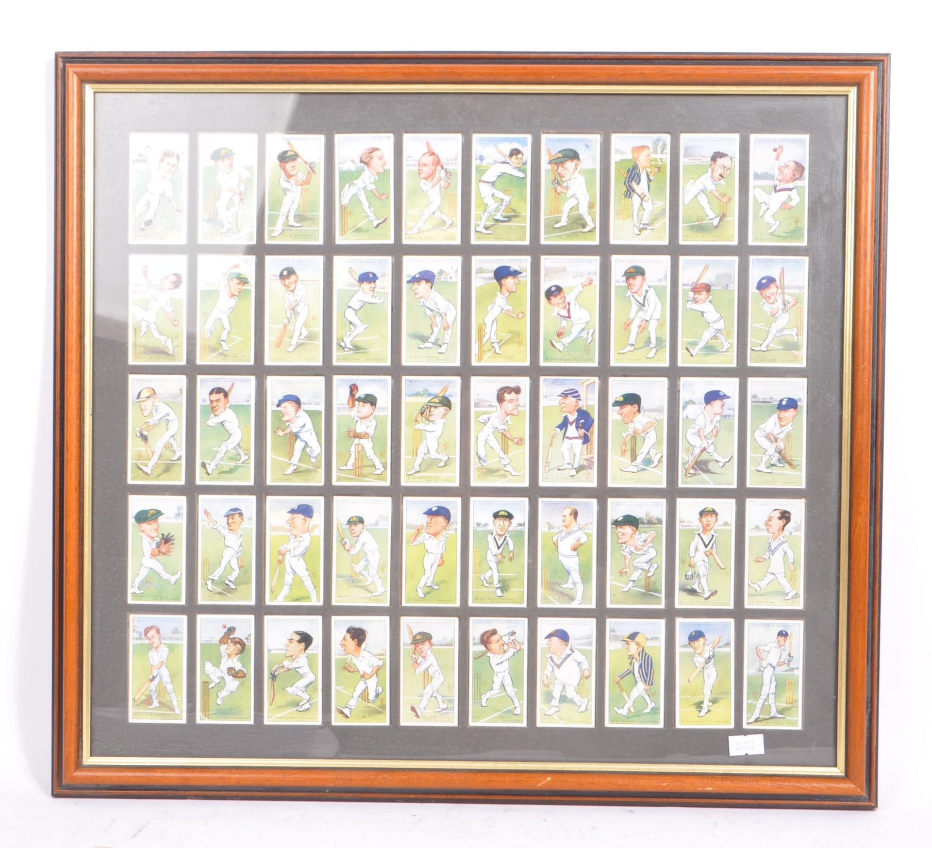 PLAYERS CIGARETTES - COLLECTION OF CRICKET CIGARETTE CARDS