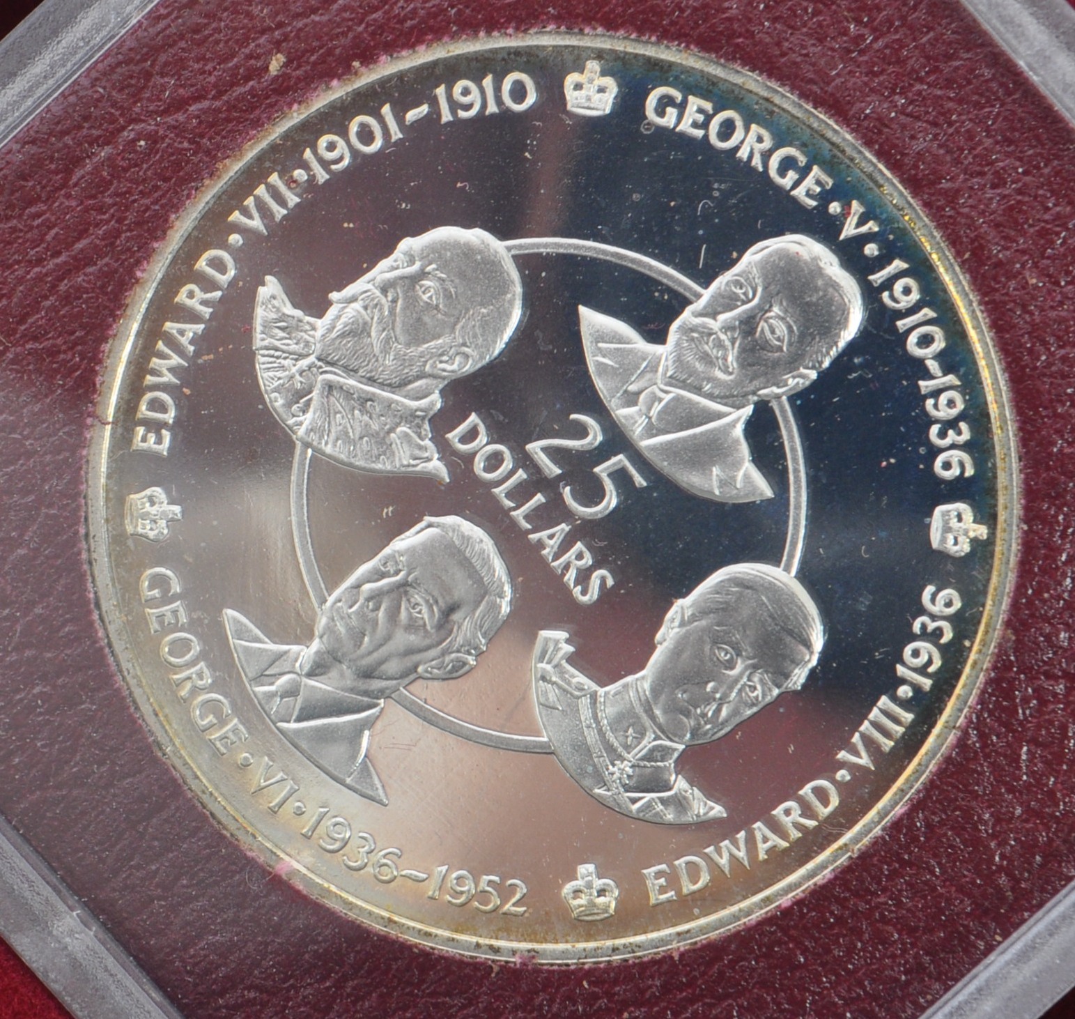 THE CAYMAN ISLANDS SILVER KINGS COLLECTION 1980 - Image 3 of 11