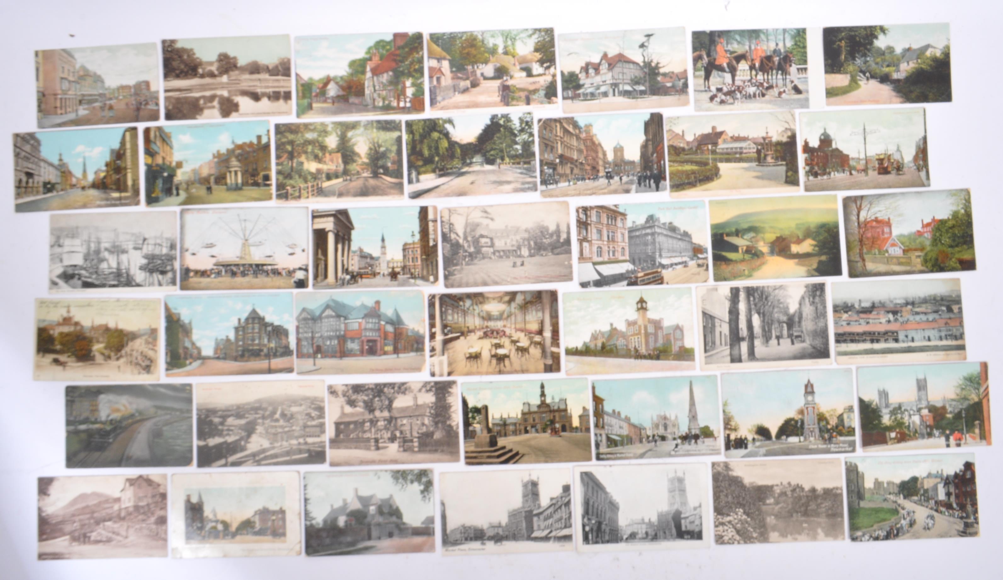 EXTENSIVE UNSORTED EDWARDIAN TOPOGRAHPICAL POSTCARDS - Image 17 of 23