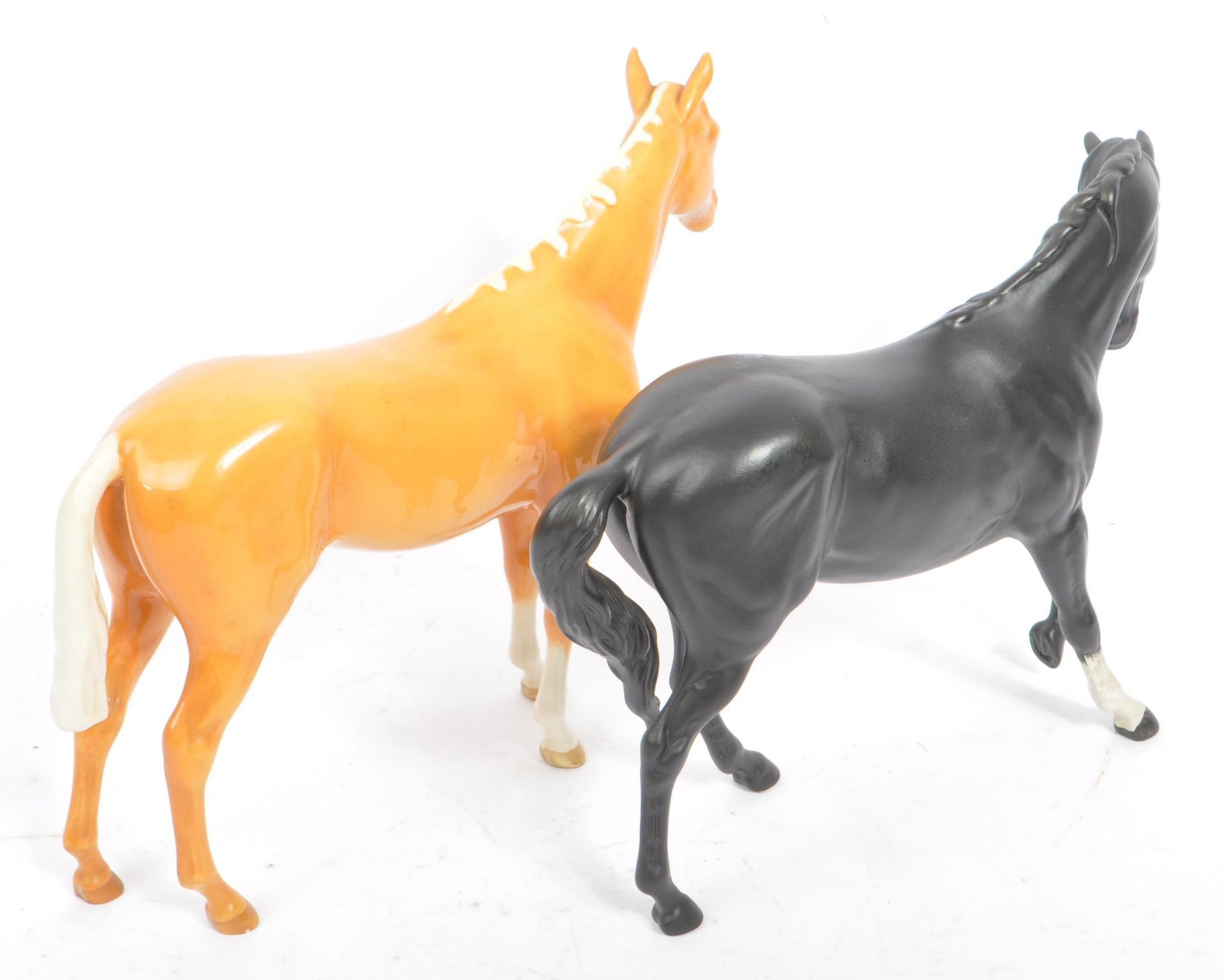 BESWICK - COLLECTION OF THREE PORCELAIN CHINA HORSES - Image 7 of 8